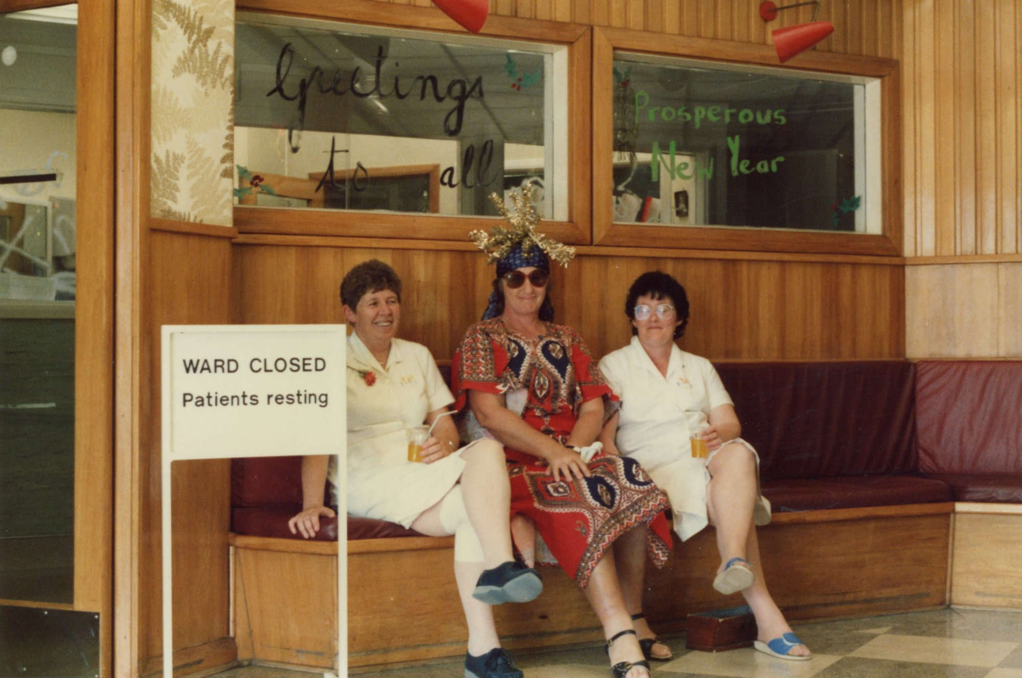 Elderslea Maternity Hospital; Unidentified Staff on Ward, ca 1980s