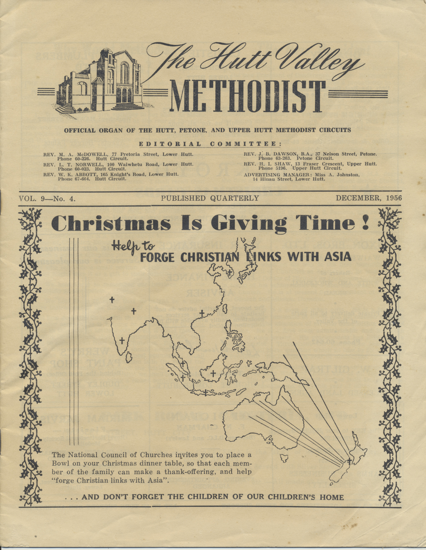The Hutt Valley Methodist Vol 9 No 4