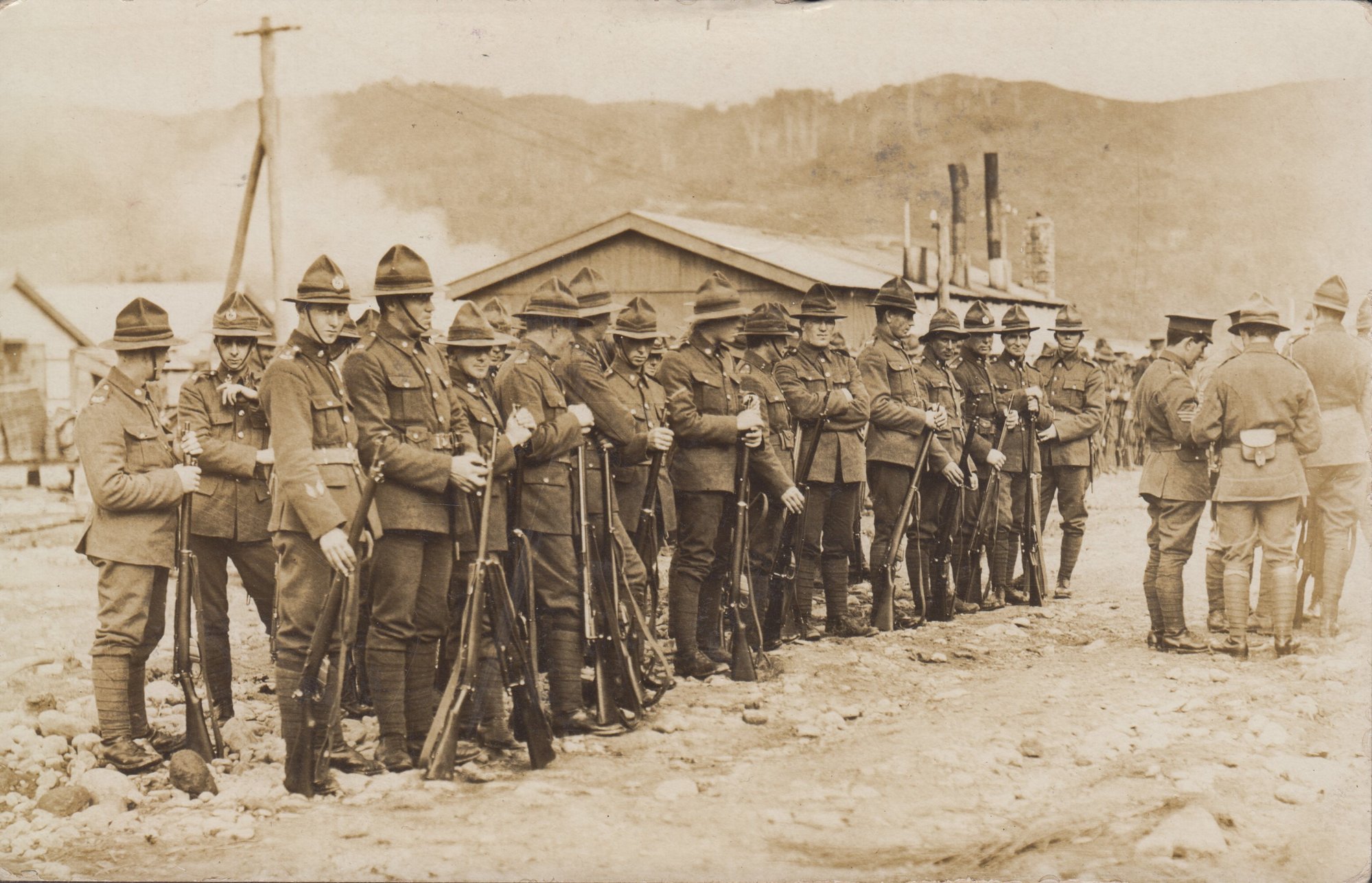 No1 Plat  A Co  6th Reinforcements; ca 1914