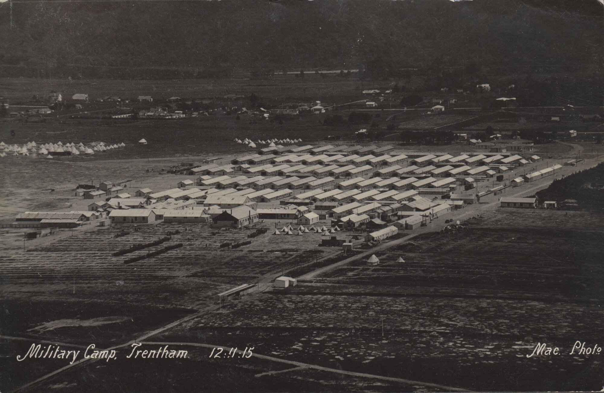 Trentham Military Camp, November 1915
