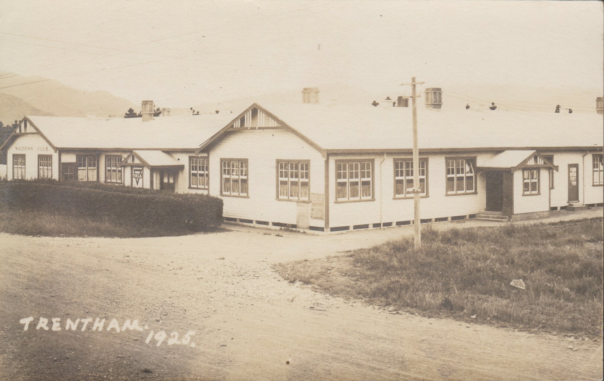 Soldiers Club; Trentham Camp; 1925