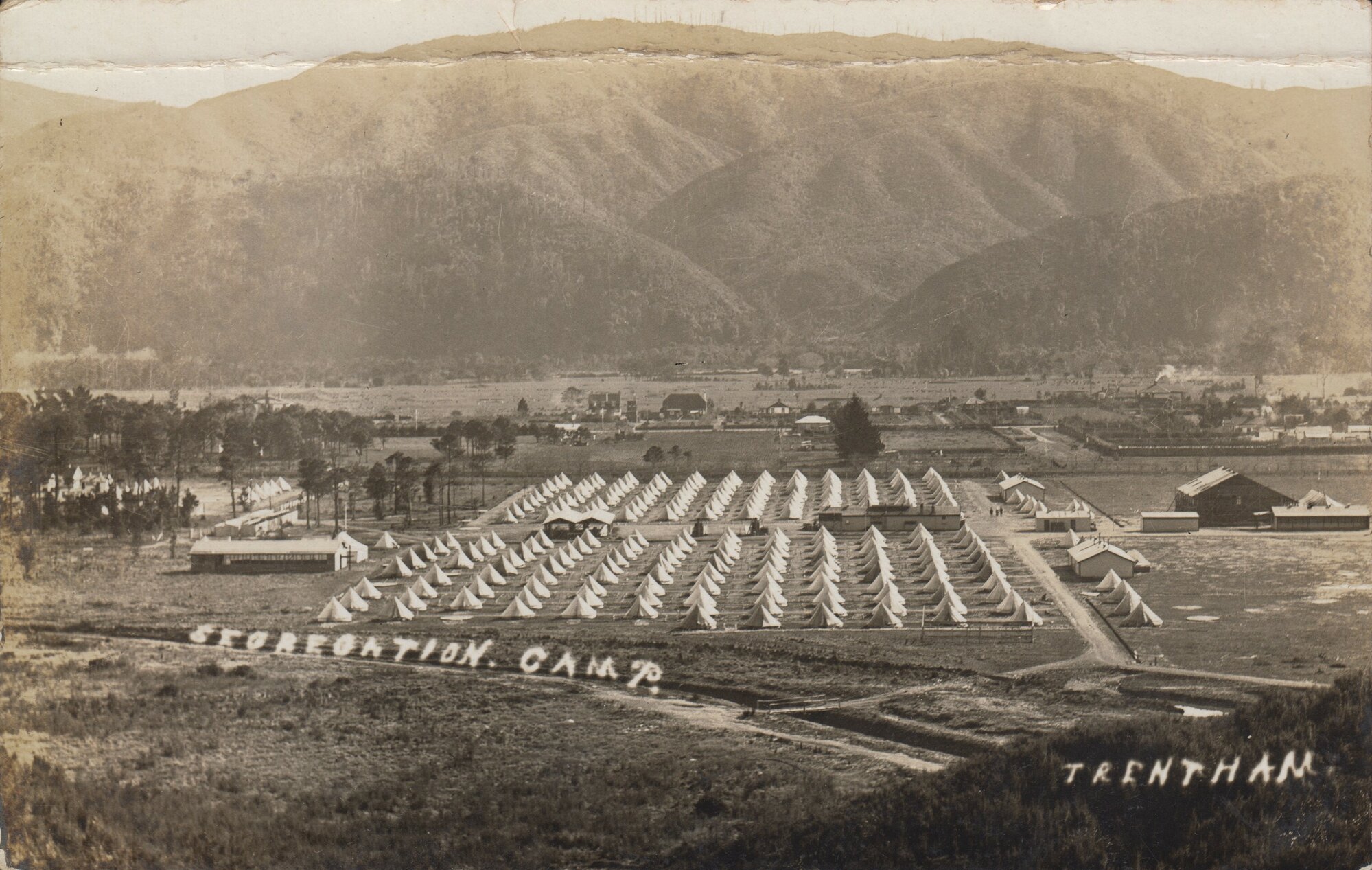 Trentham Army Camp; ca WW1