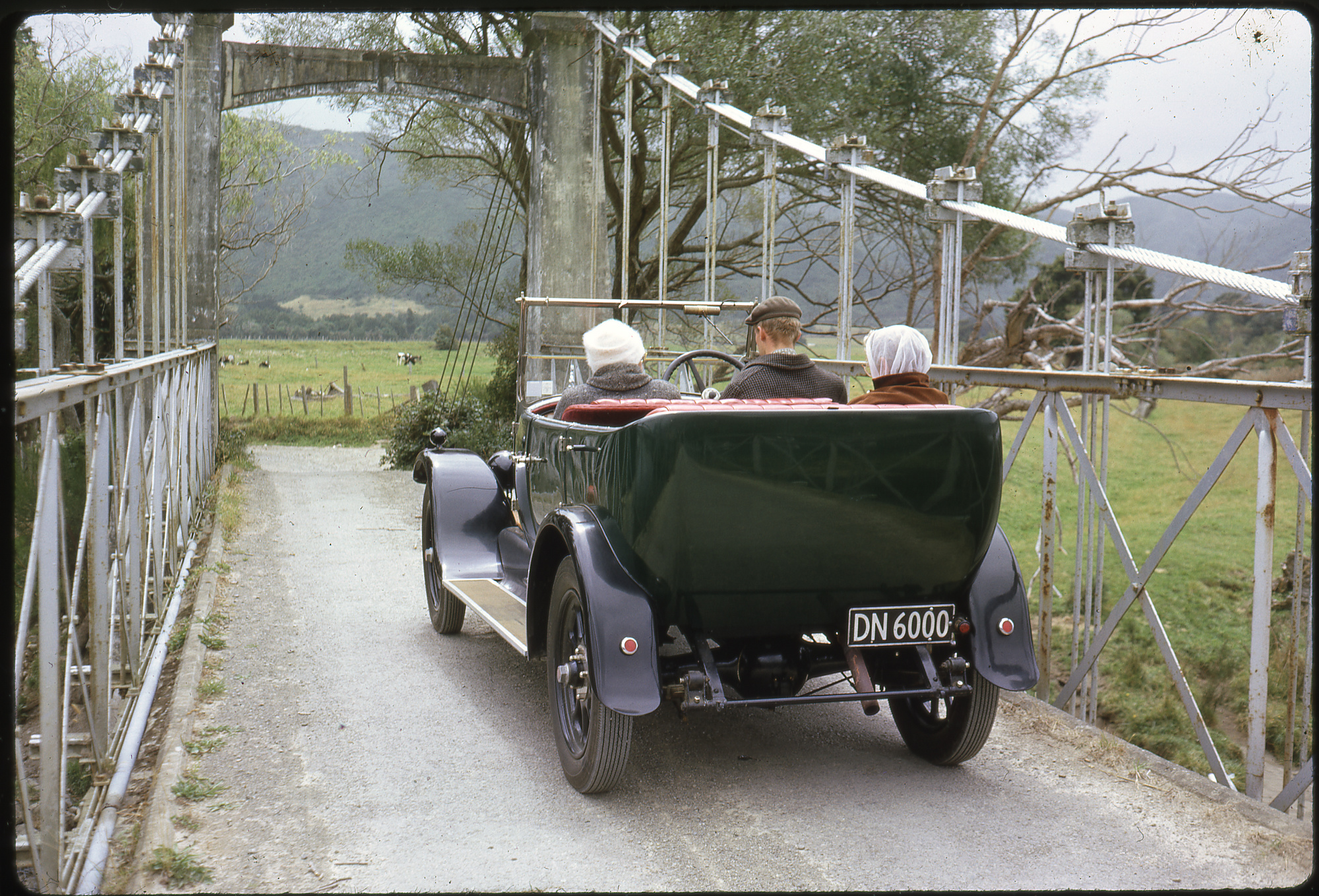 Photograph of Maori Bank  Bridge; 1968