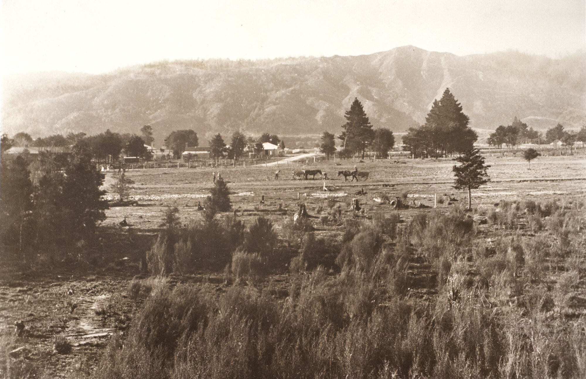 Upper Hutt, looking towards Cannon Point, 1906-07