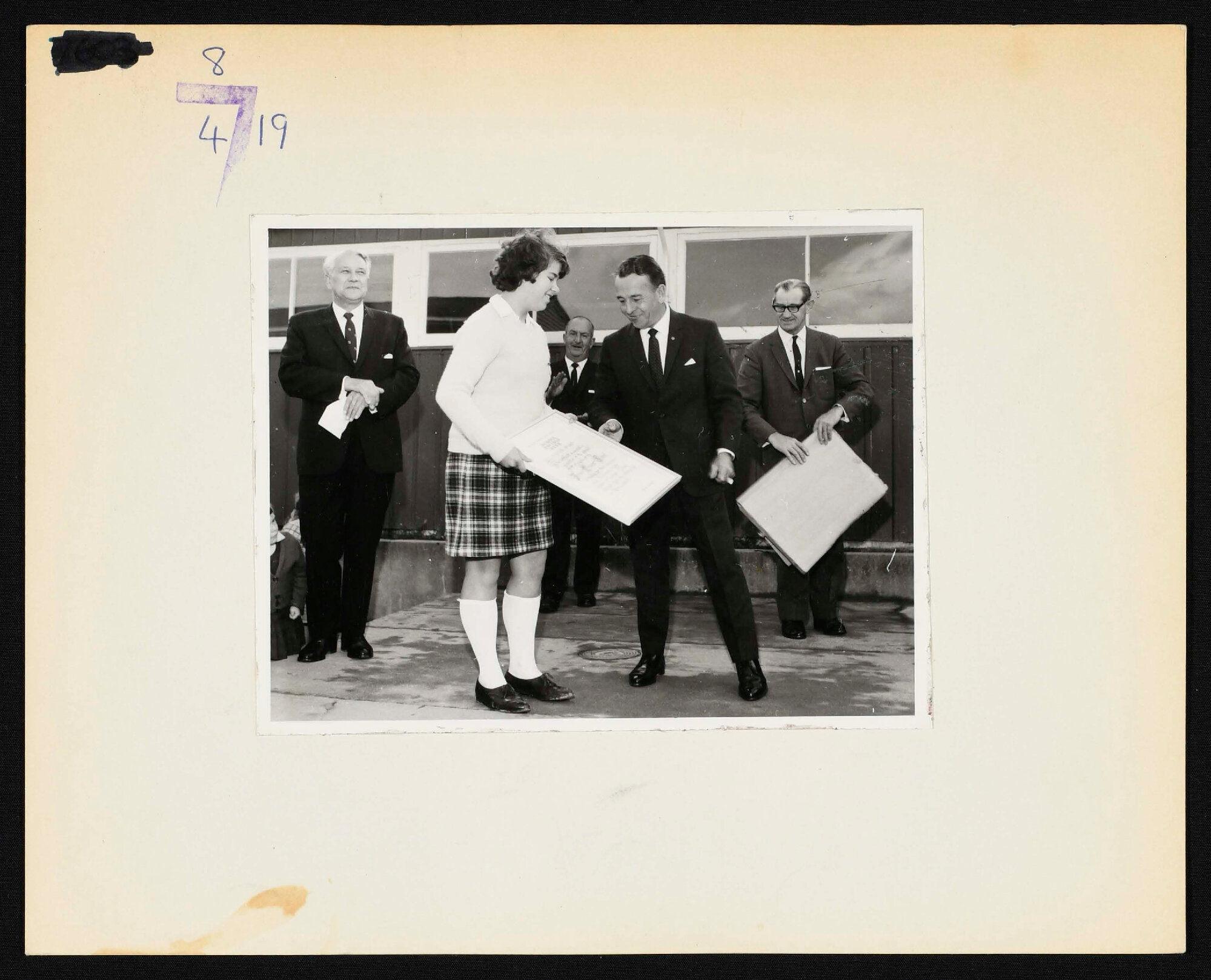 NZPO School Savings; Fraser Cresent; 1967 School Year