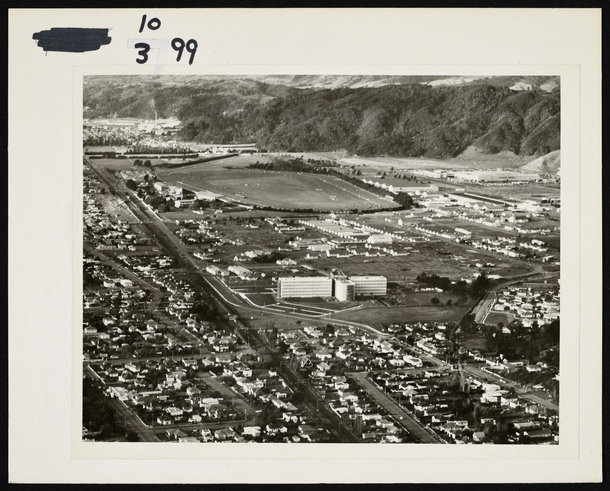 Aerial View Heretaunga/ Trentham Looking North 1973
