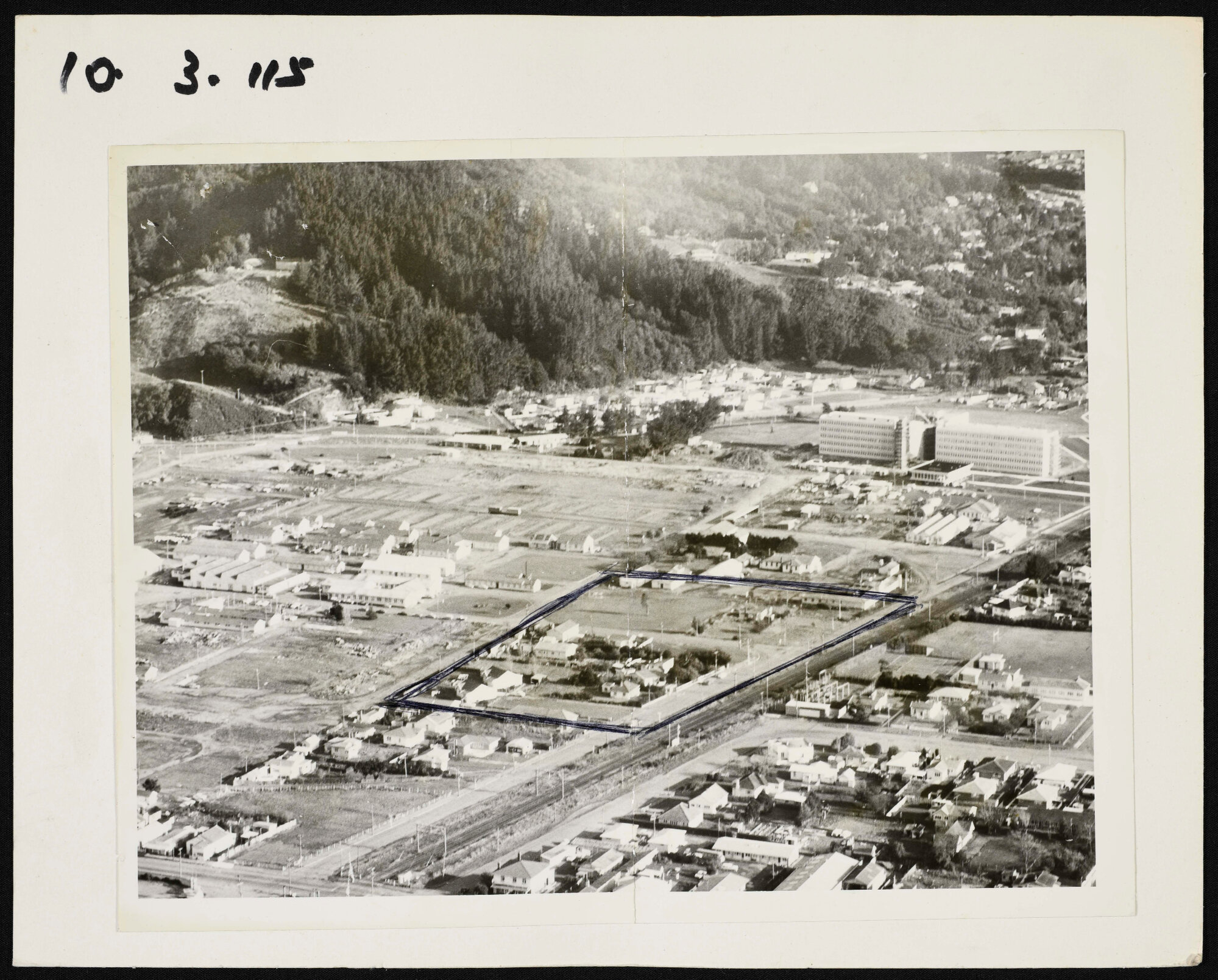 Proposed site for Post Office Training Complex - Heretaunga; April 1975