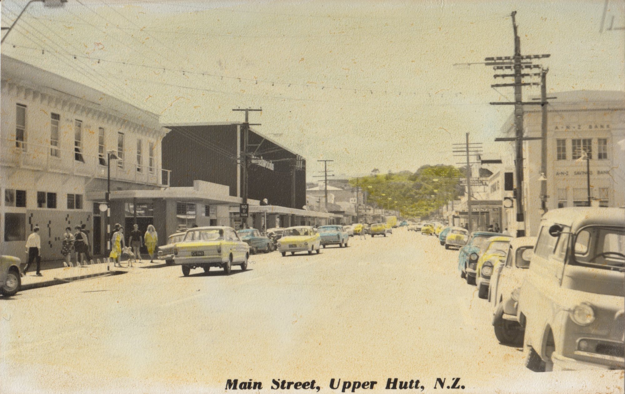 Main Street, Upper Hutt ca 1969