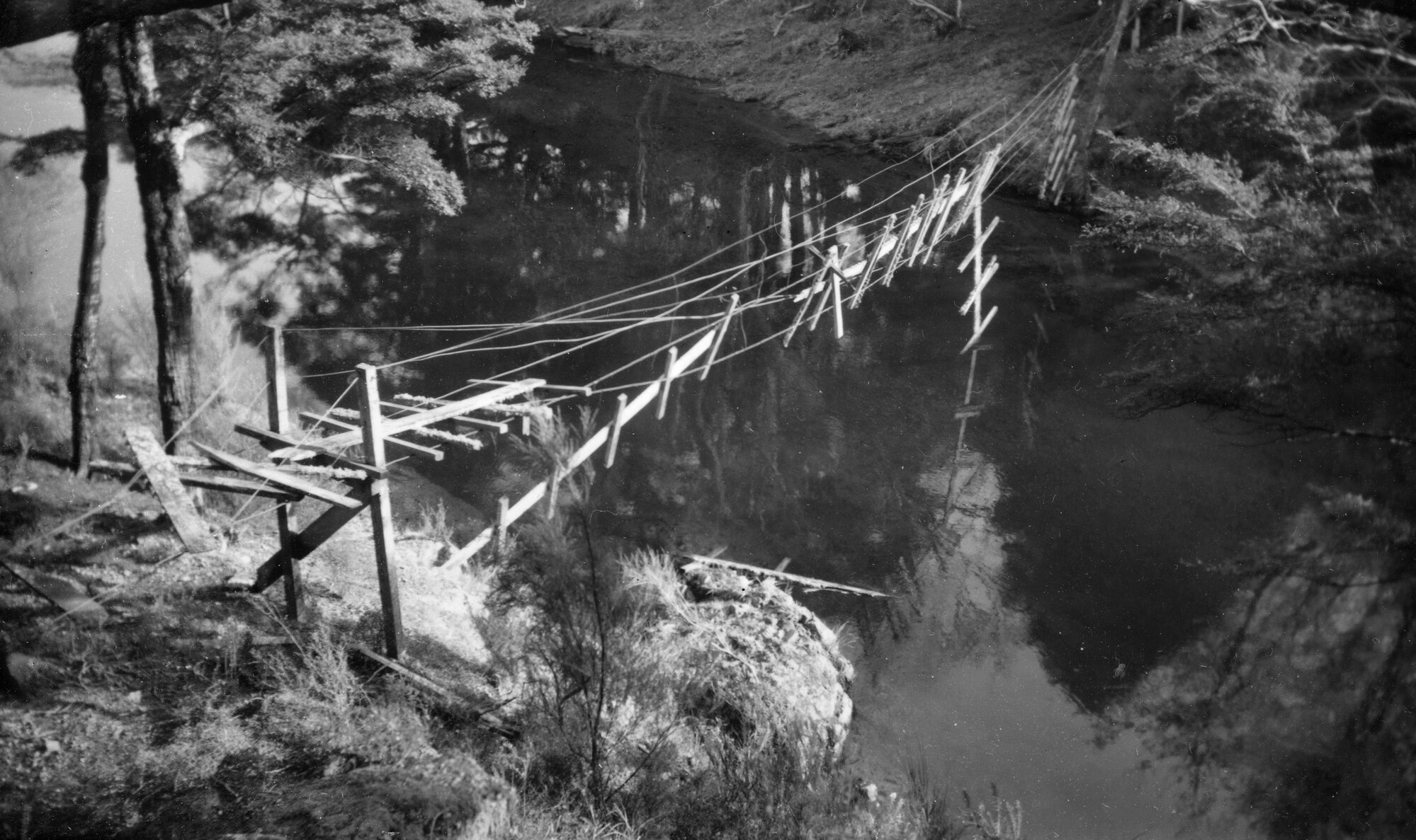 McCurdy Family Bridge; Whakatiki River; No date