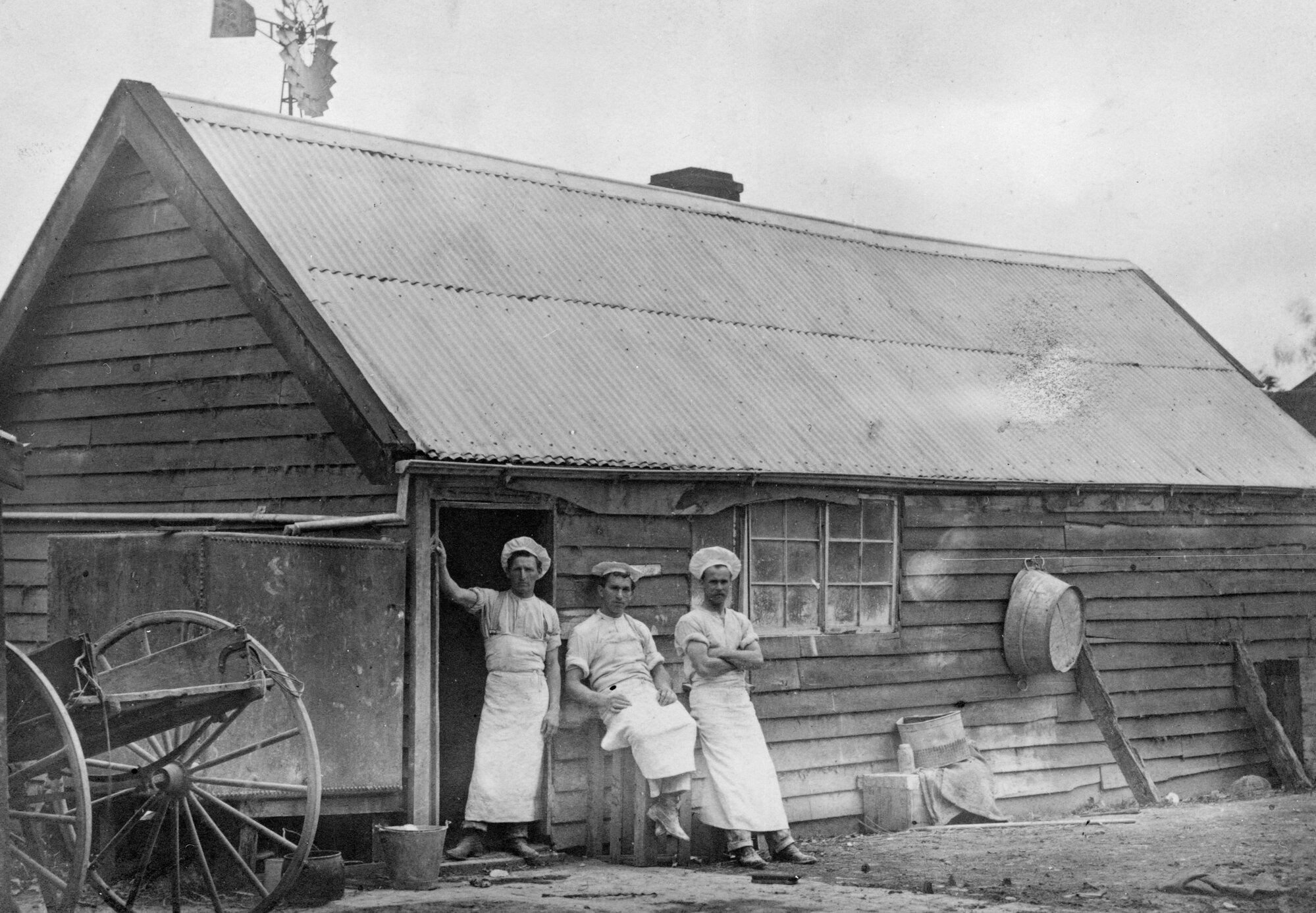 J.A. Hazelwood; First Bakehouse; ca 1890s