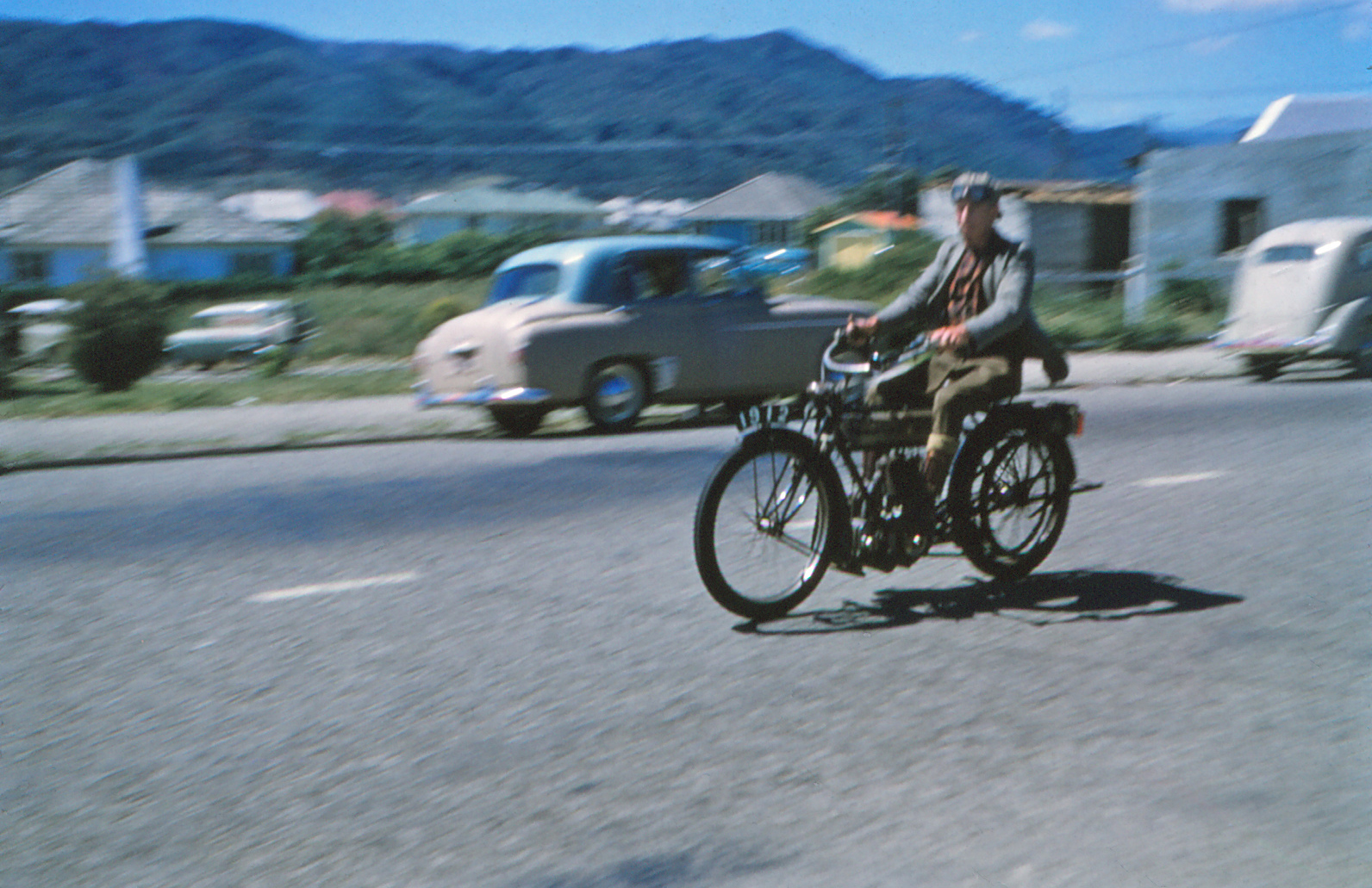 Car Rally; Vintage Motorbike; 1958-59