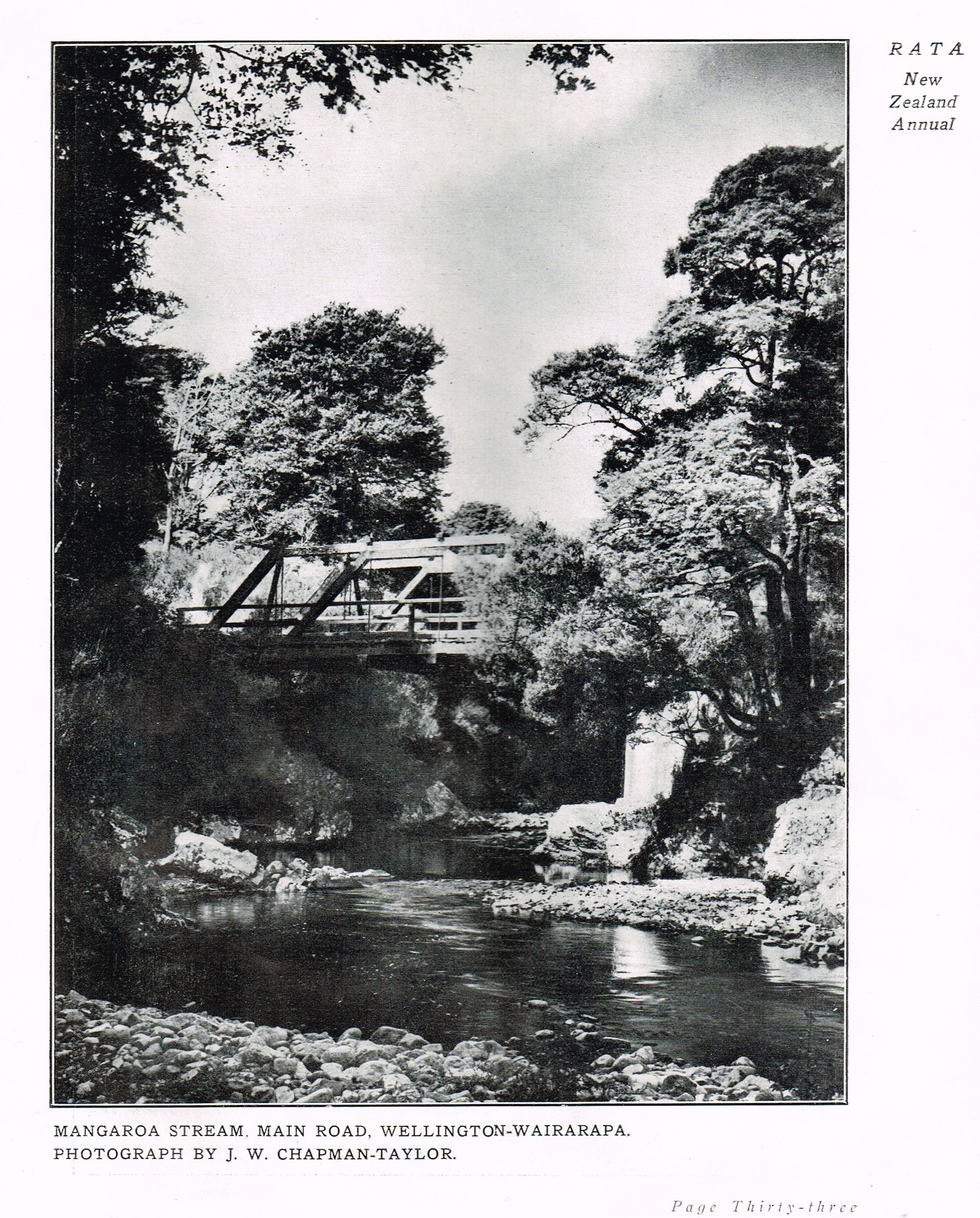 Mangaroa Stream, Main Road, Wellington - Wairarapa