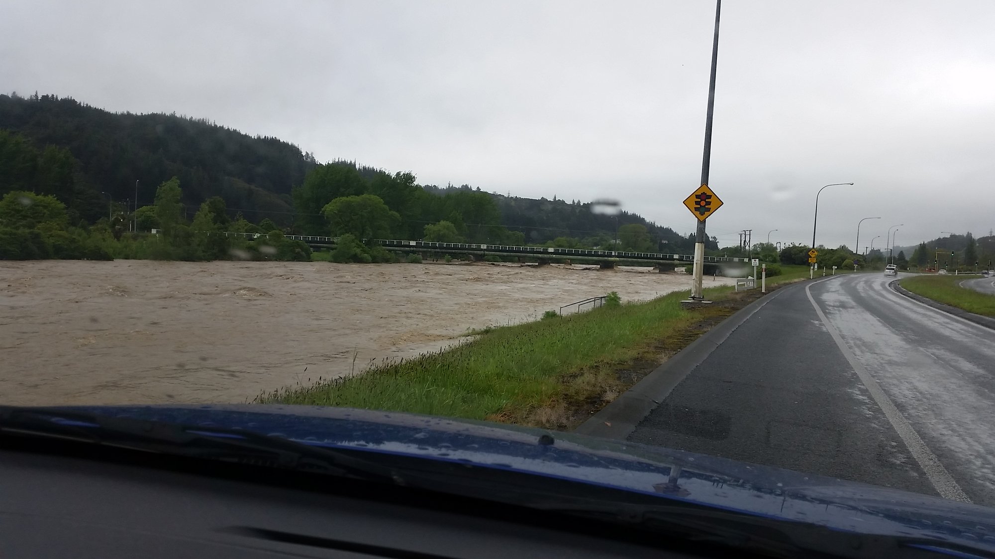 Te Awa Kairangi/Hutt River with High Flow; 2016