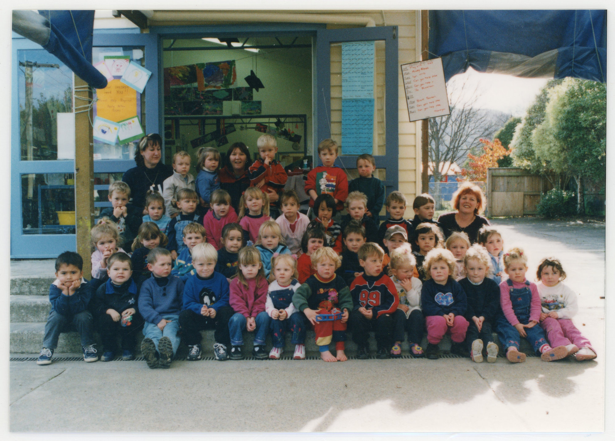 Silverstream Kindergarten; Group Photo; ca 1990s