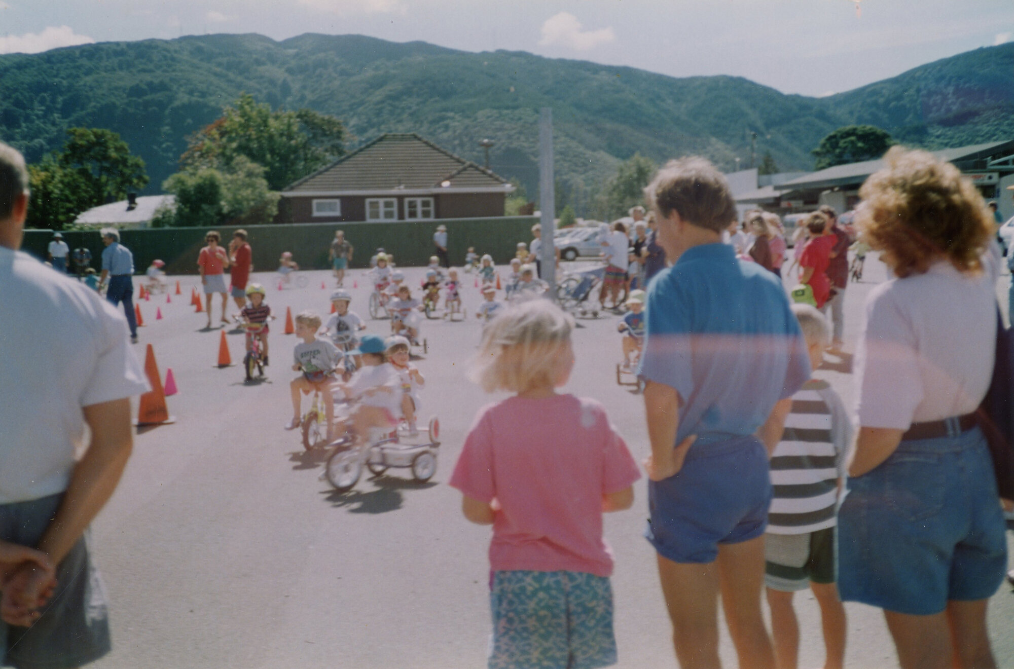 Silverstream Kindergarten; Bike Riding; ca1990s