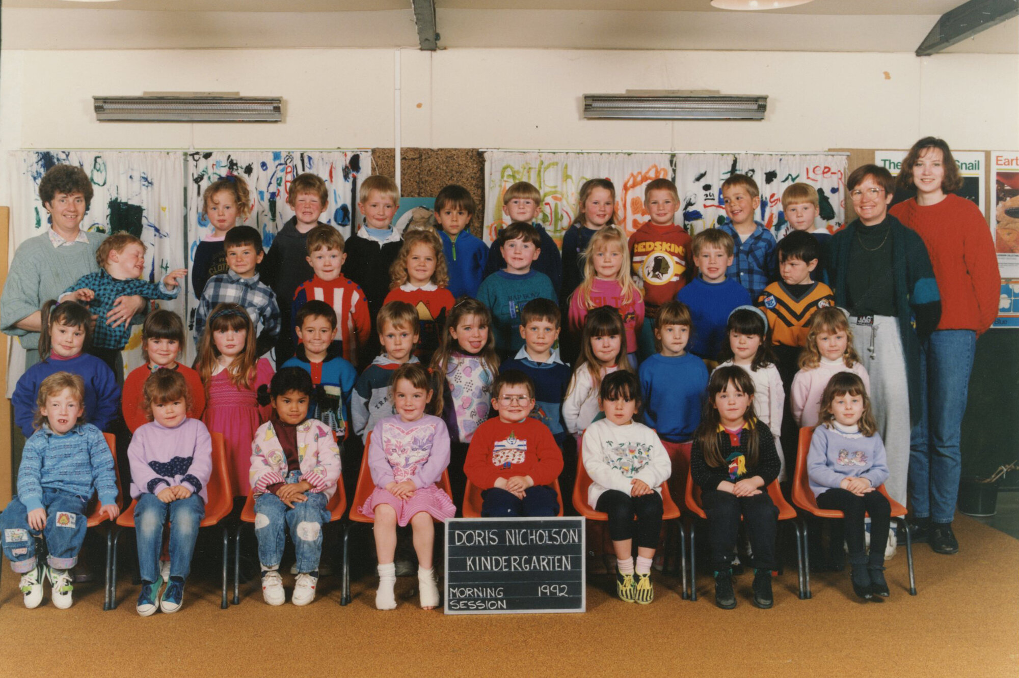 Doris Nicholson Kindergarten; Morning Session; 1992