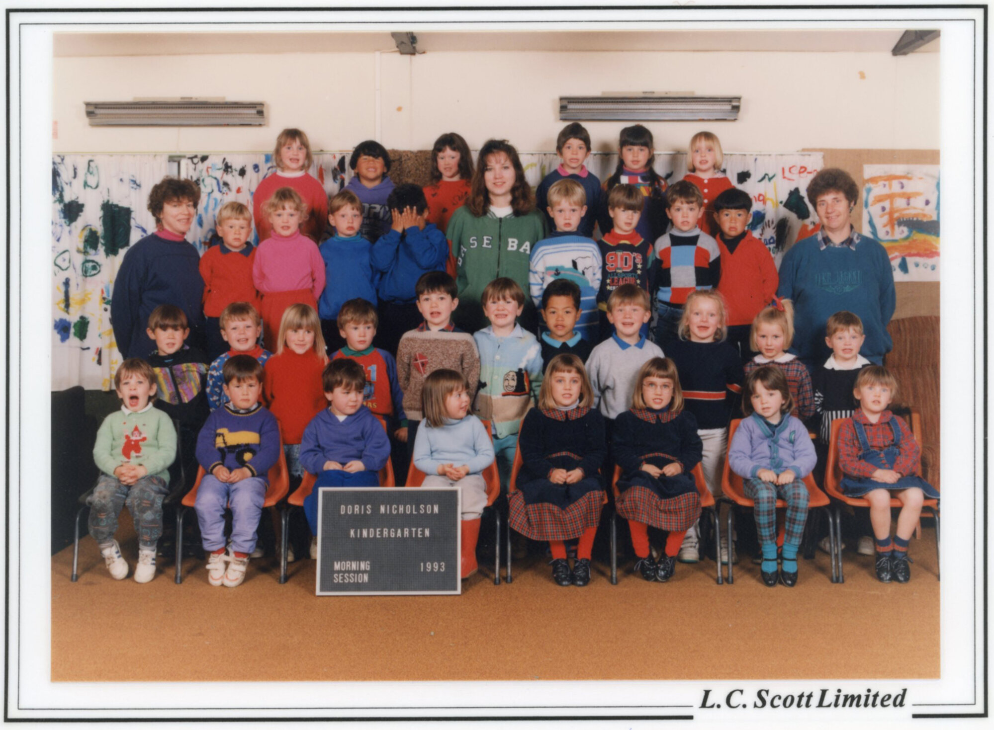 Doris Nicholson Kindergarten; Morning Session; 1993