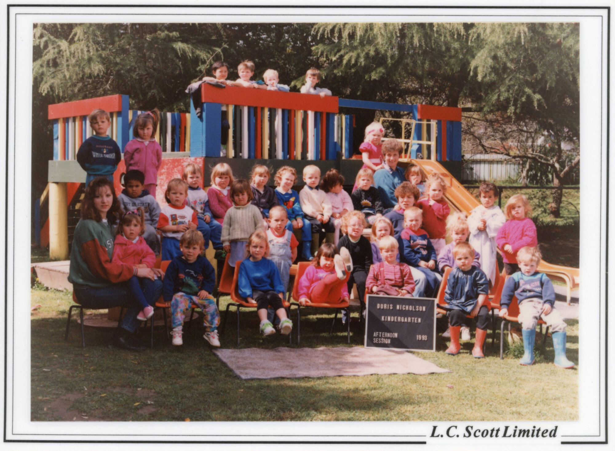 Doris Nicholson Kindergarten; Afternoon Session; 1993