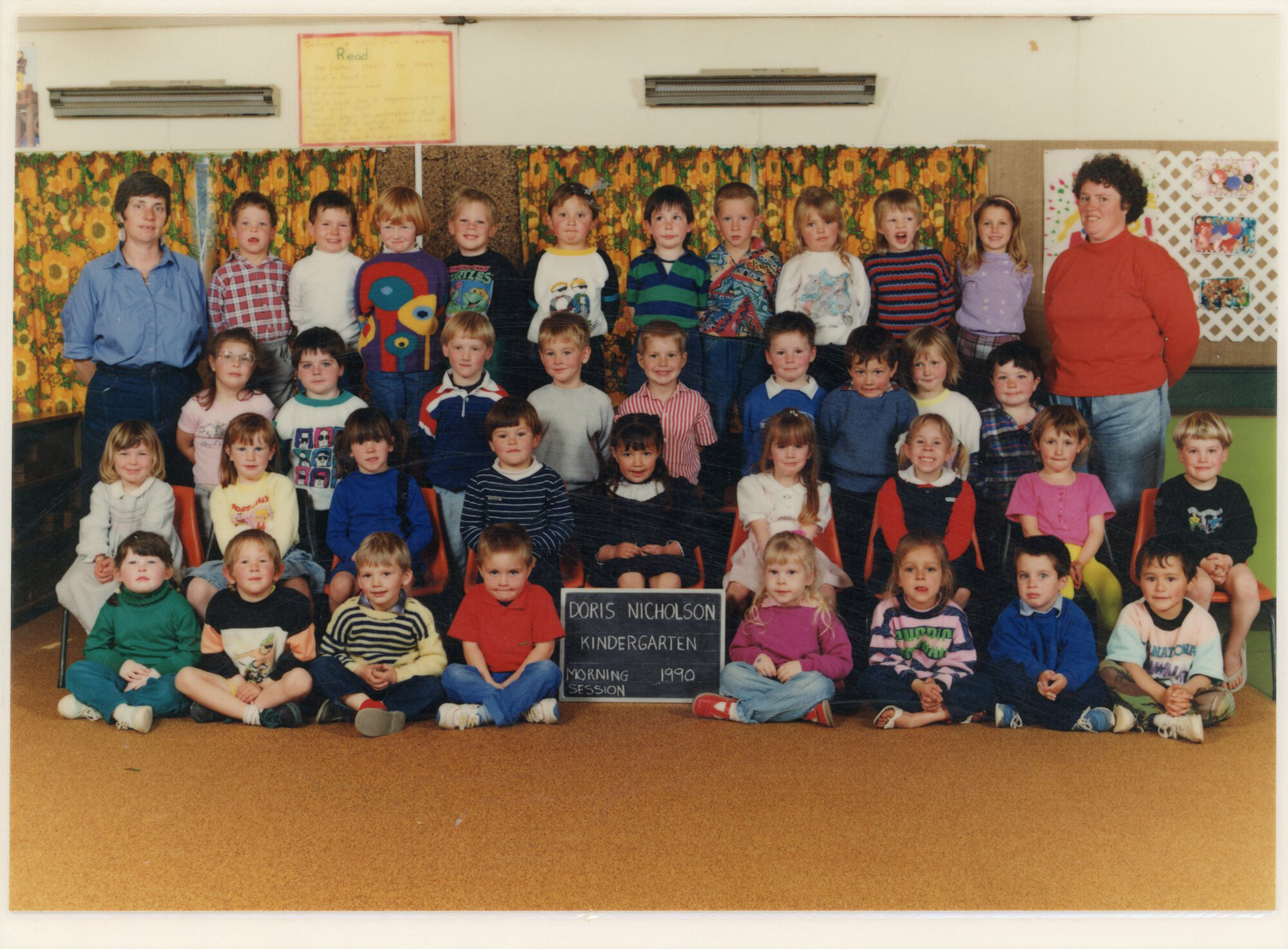 Doris Nicholson Kindergarten; Morning Session; 1990
