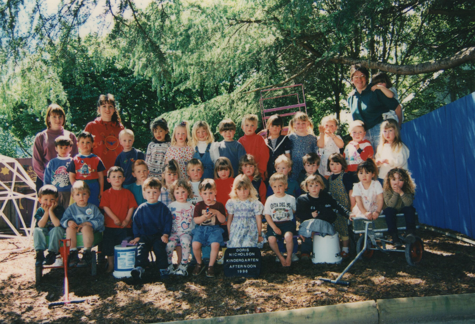 Doris Nicholson Kindergarten; Afternoon Session; 1996