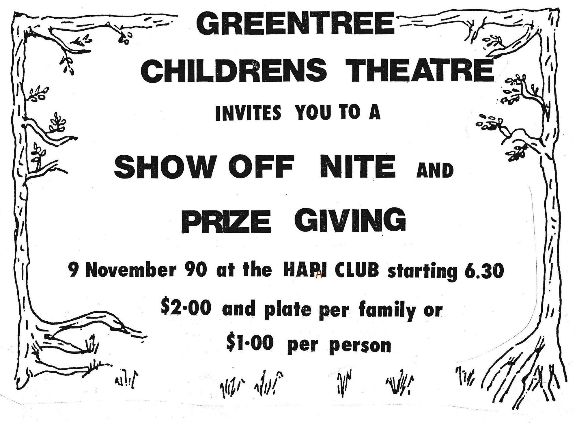 Upper Hutt Green Tree Children's Theatre; ca 1980s