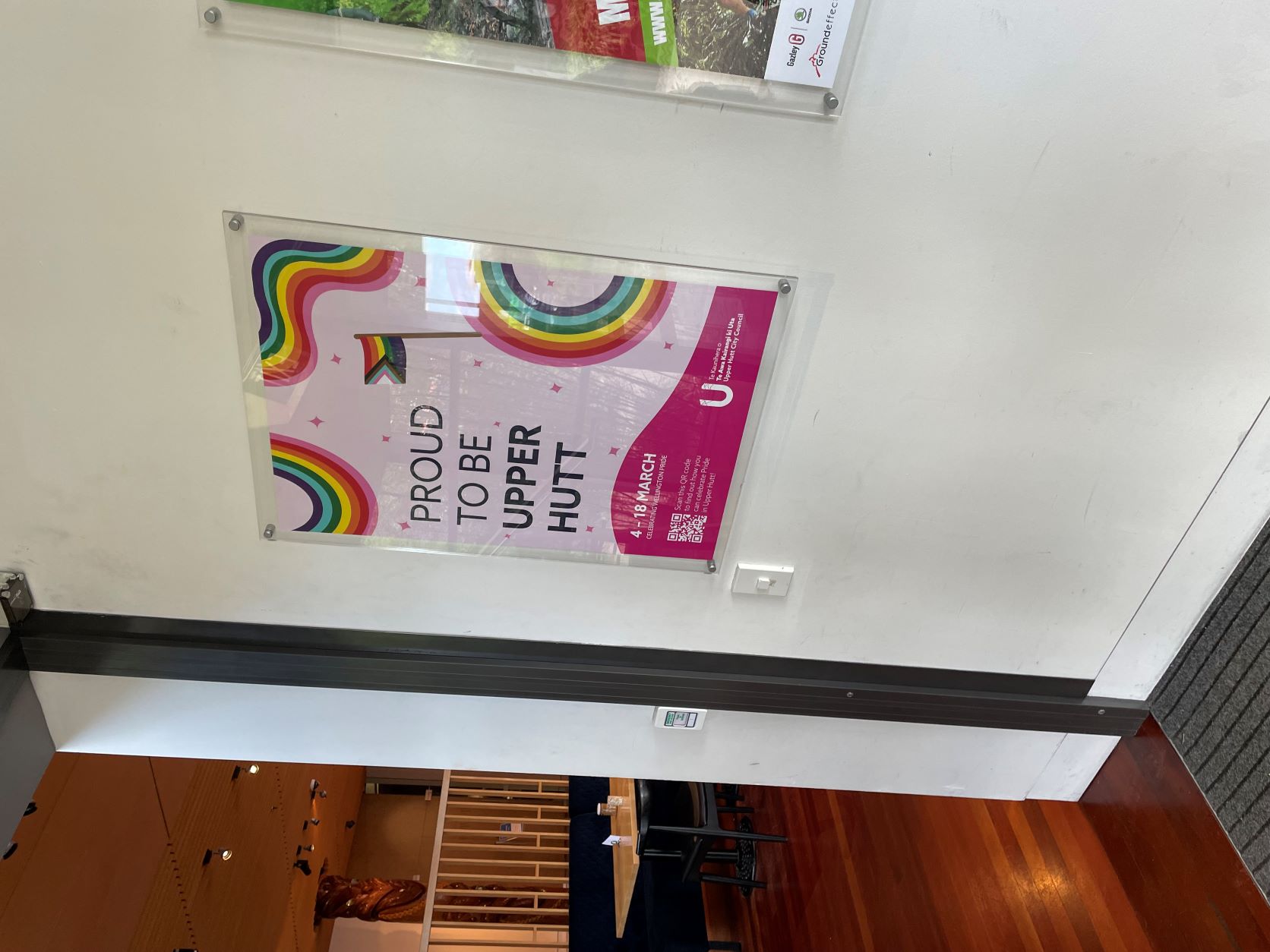 Upper Hutt Council Pride Poster; 3 March 2023