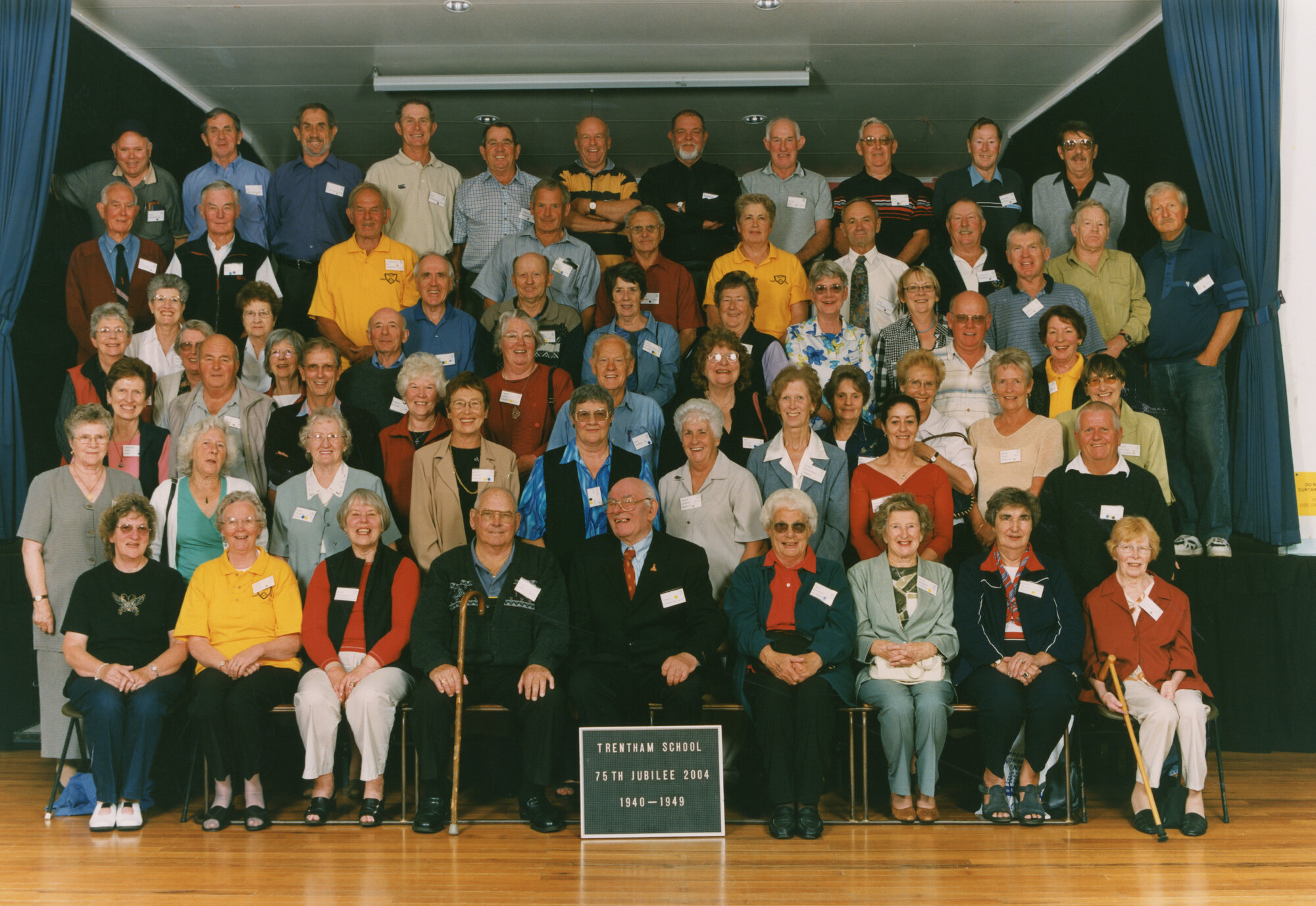 Trentham School Reunion; 75th Jubilee; 1940-49 Students; 2004