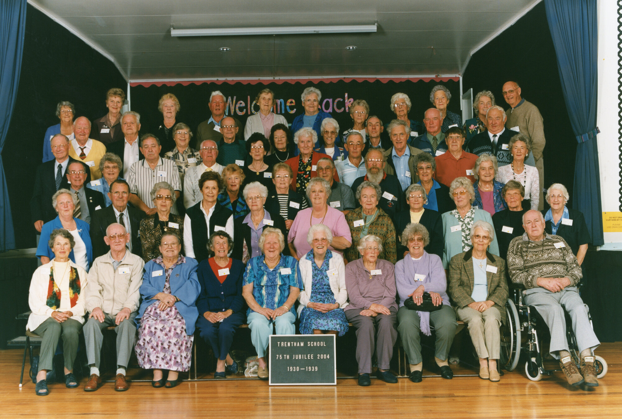 Trentham School Reunion; 1930-39 Students; 2004