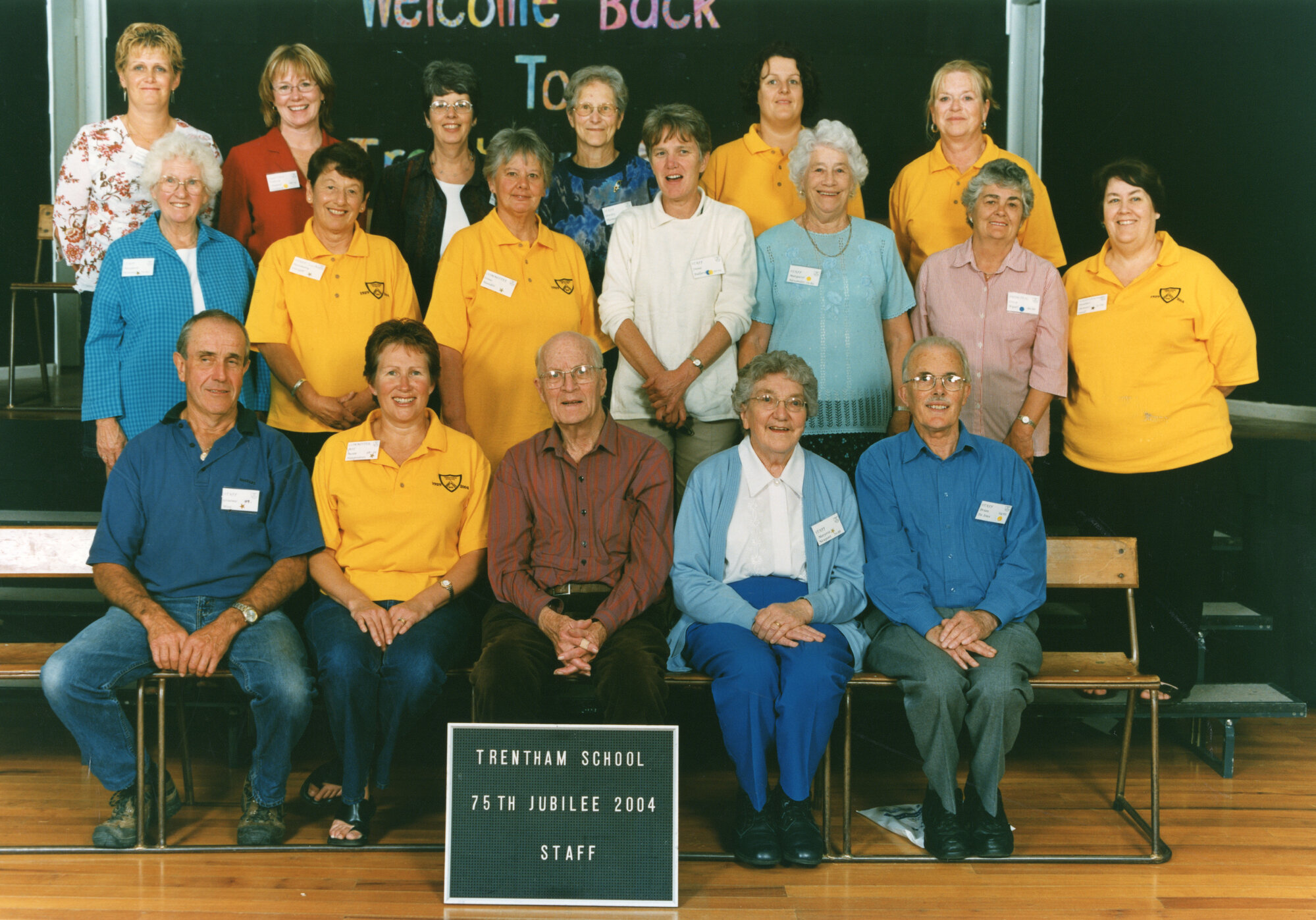 Trentham School Reunion; 75th Jubilee; Former Staff; 2004