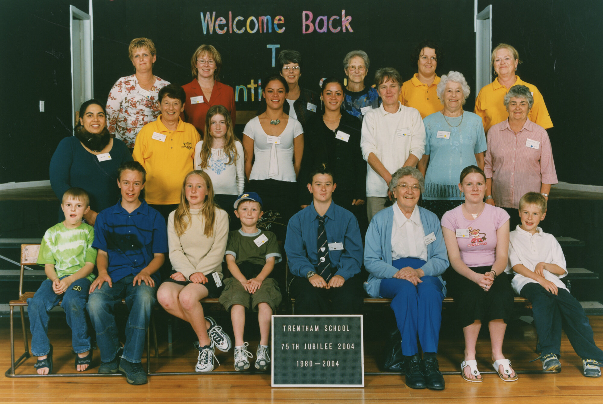 Trentham School Reunion; 75th Jubilee; 1980 - 2004 Students; 2004