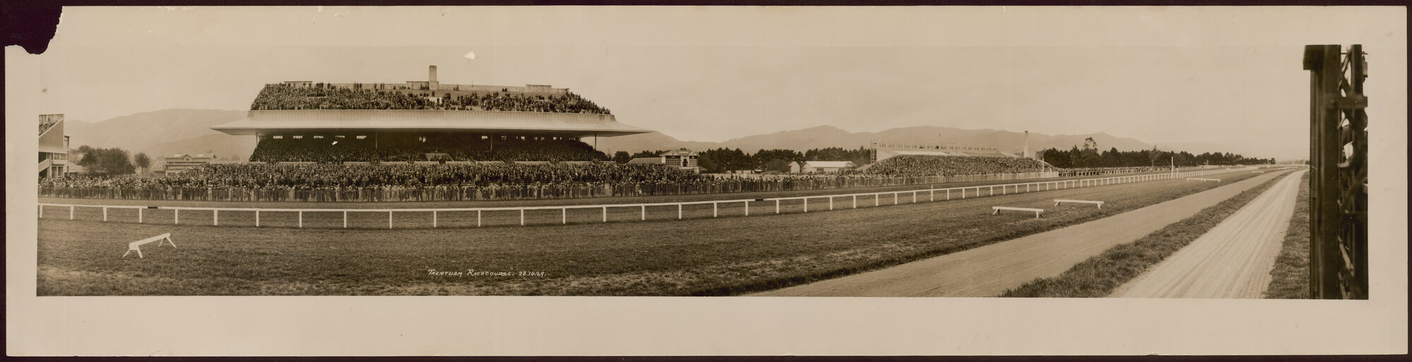 Trentham Racecourse; Grandstands; 1929
