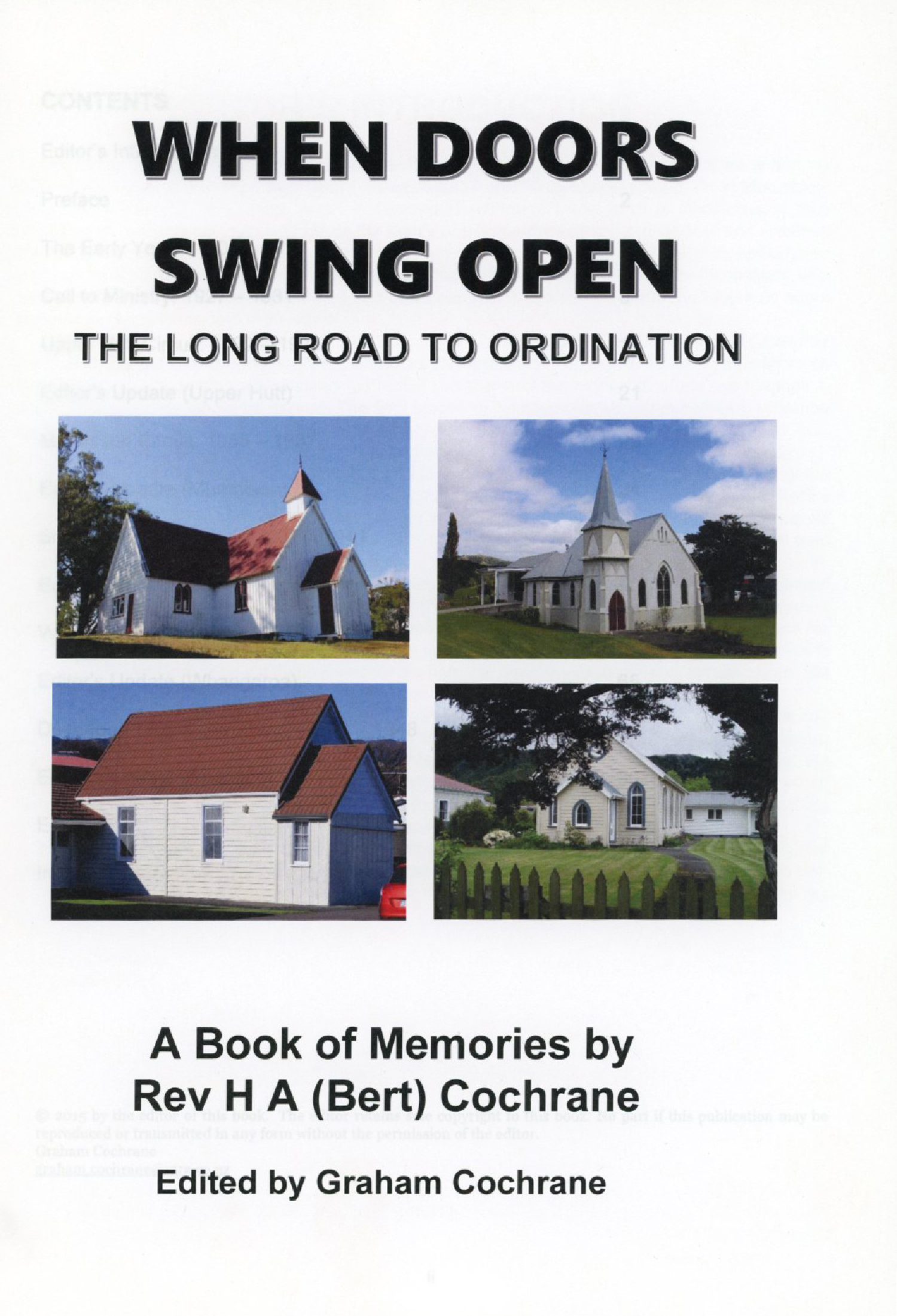 When Doors Swing Open: The Long Road to Ordination