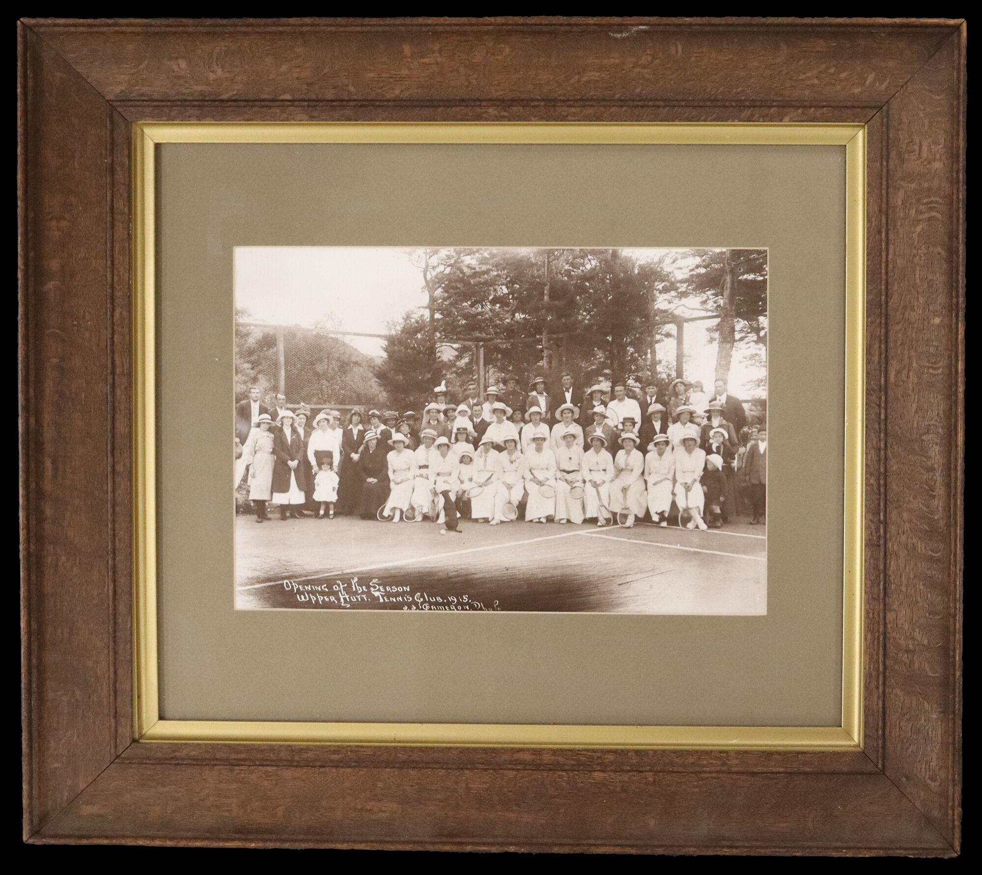 Upper Hutt Tennis Club; Opening of the Season; 1915