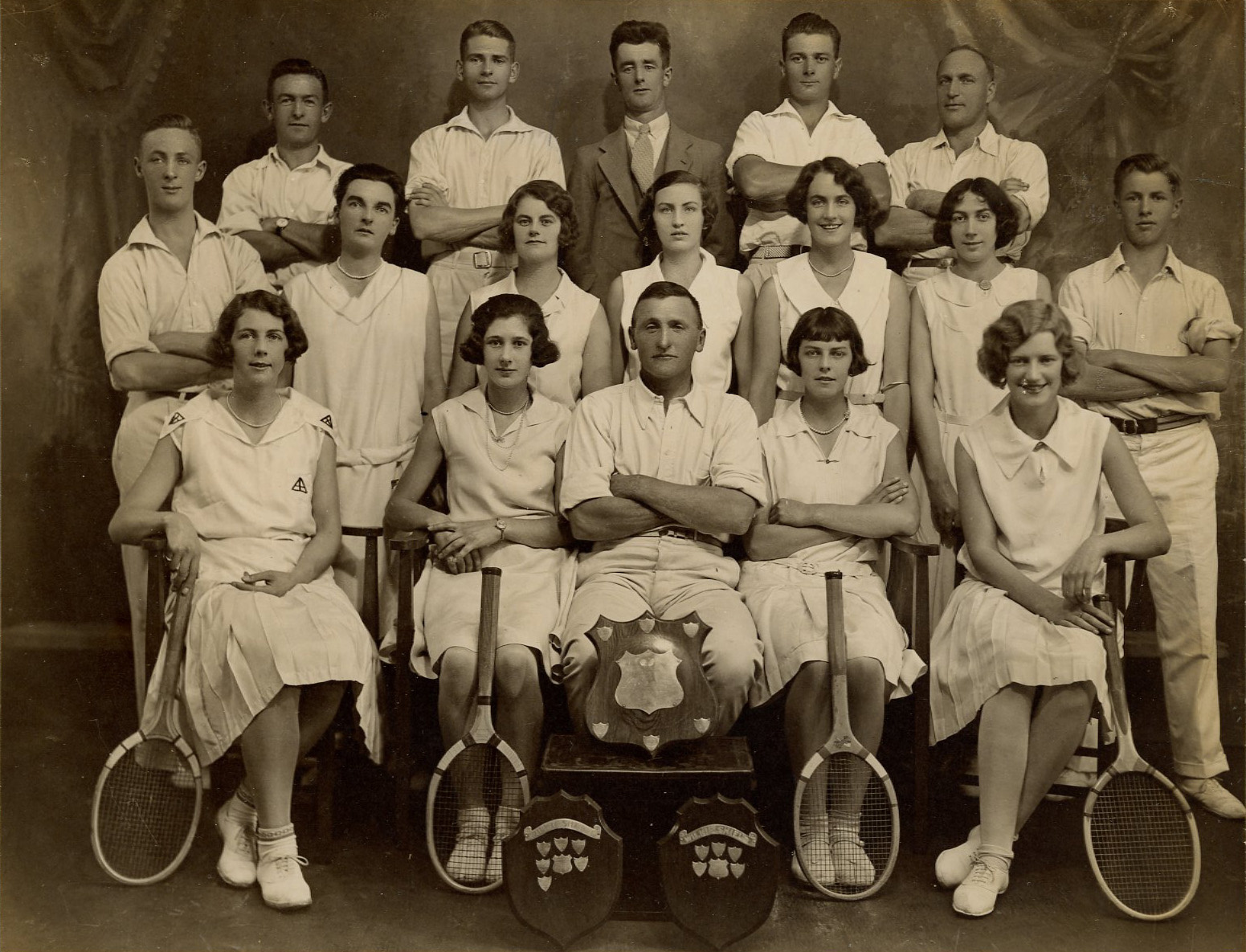 Upper Hutt Tennis Club; Senior and Junior Teams; 1929-1930