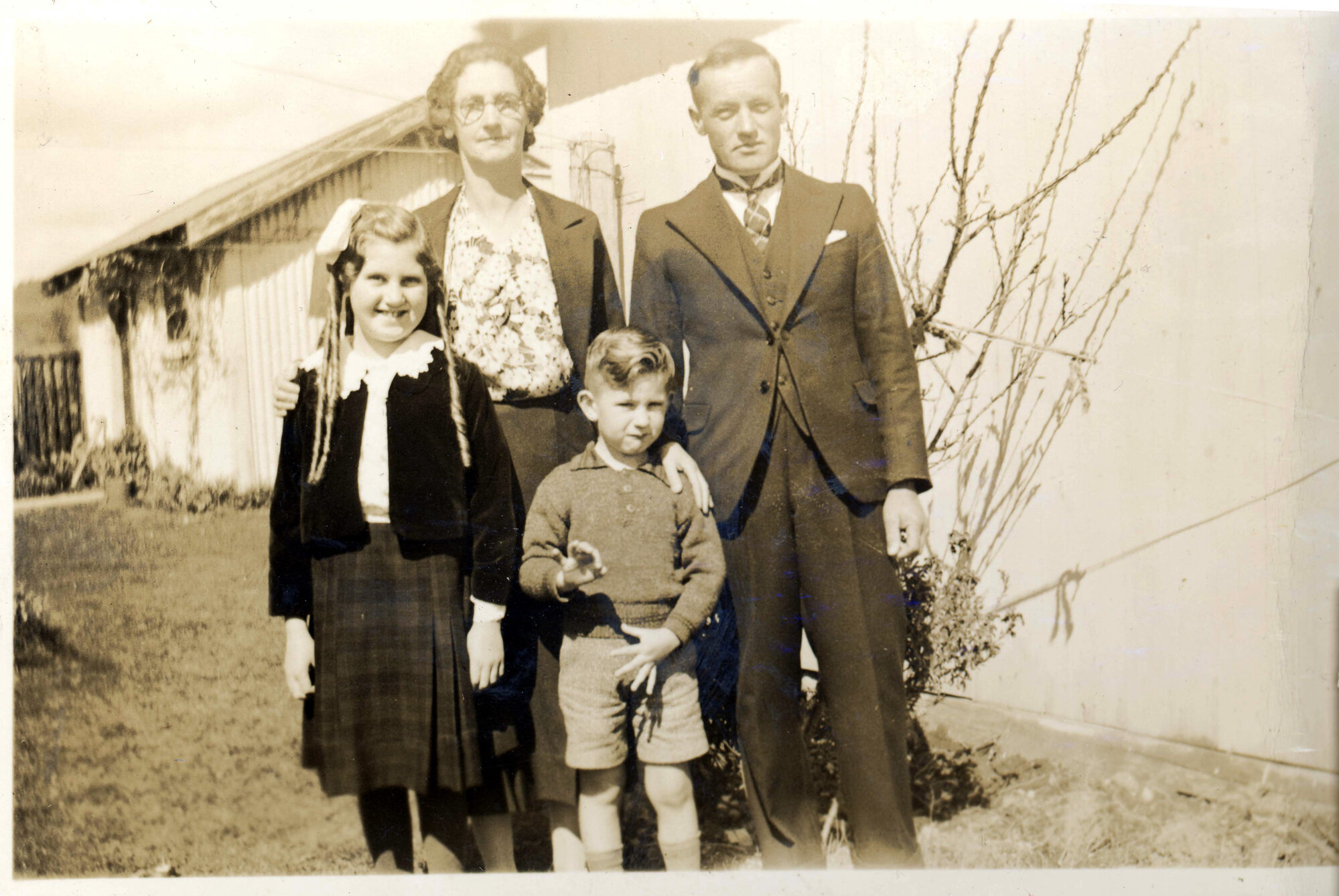 Sharman Marsh Family Photo Album; Poulson Family Photo; ca. 1938