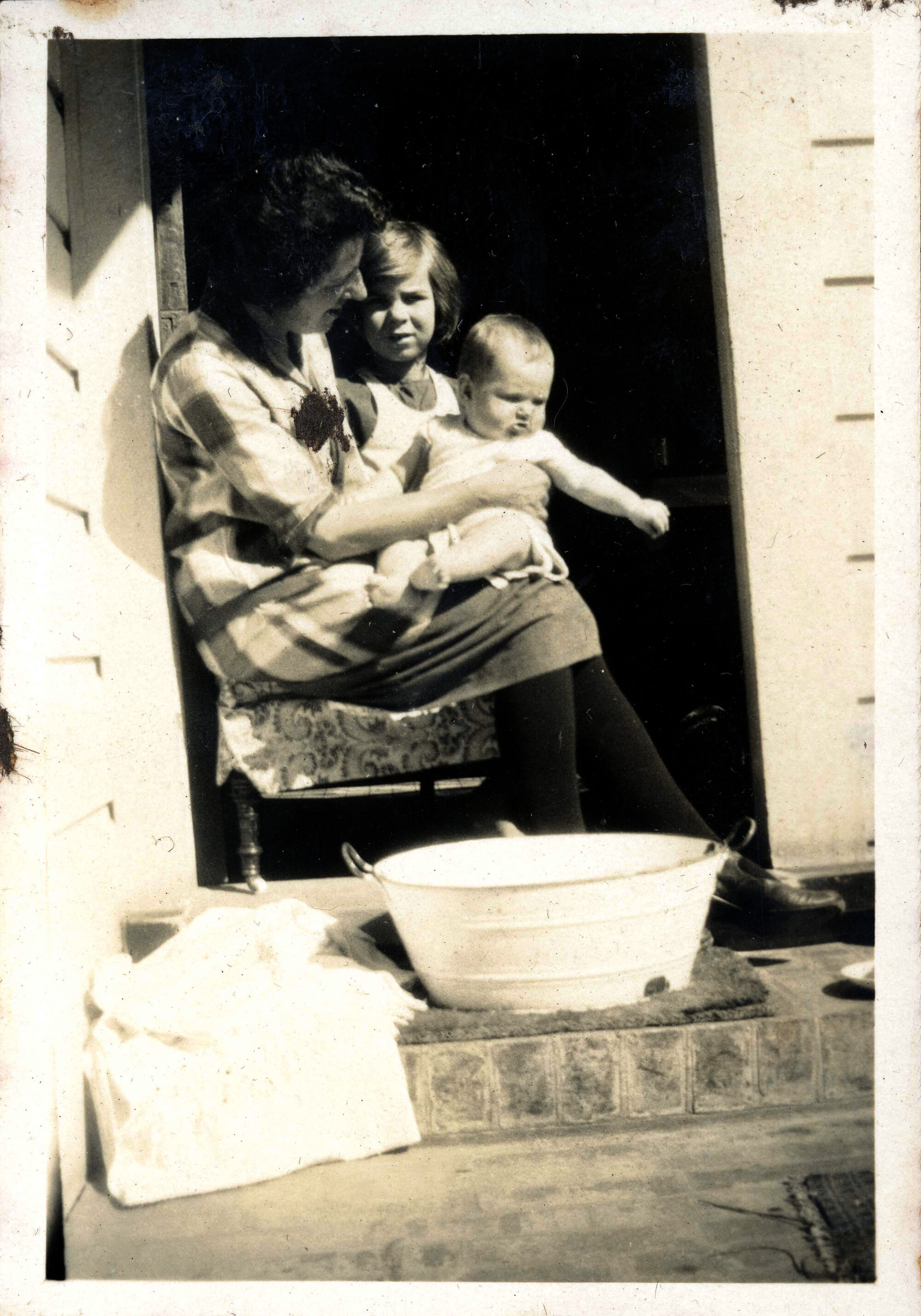 Sharman Marsh Family Photo Album; Alma and Eda Poulson; ca. 1928