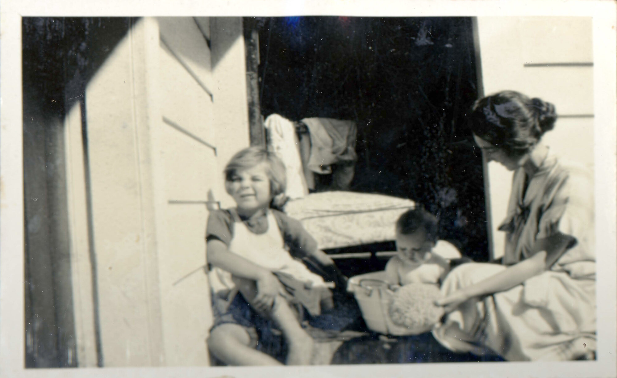 Sharman Marsh Family Photo Album; May and Eda Poulson; ca. 1928