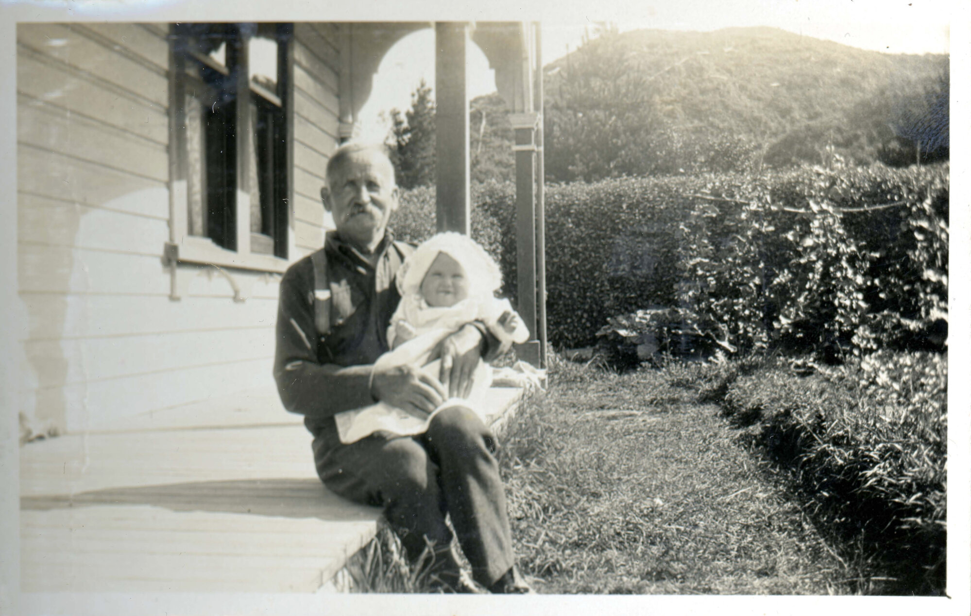 Sharman Marsh Family Photo Album; Carl Julius Poulson and Eda; ca. 1928