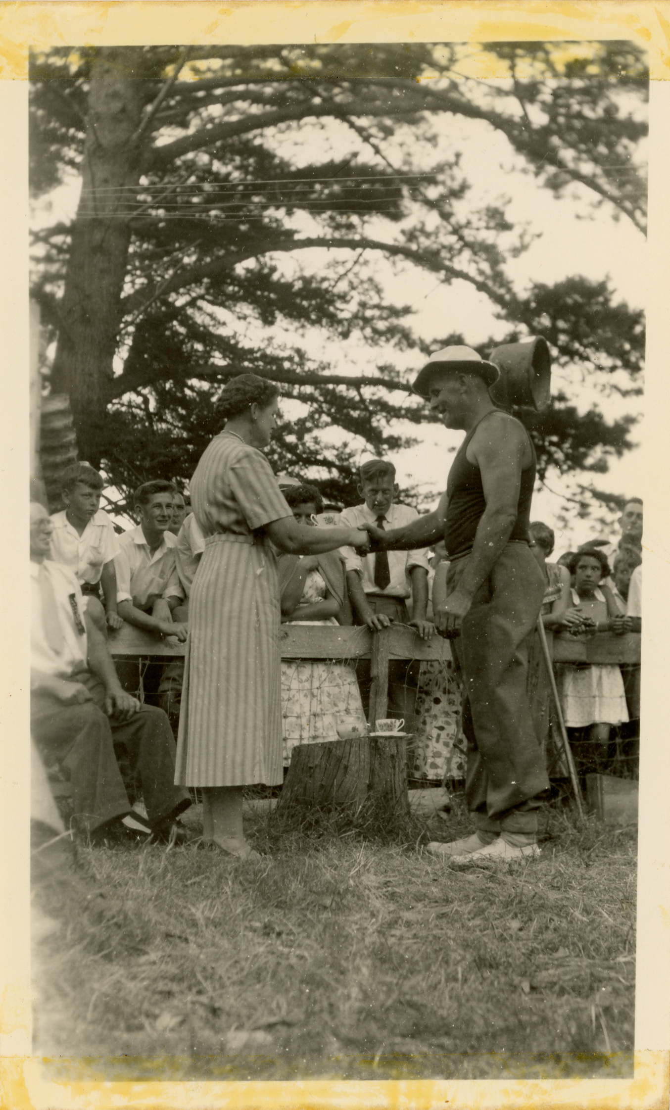 Axemen's Association Scrapbook; Ted Mitchell; 1958
