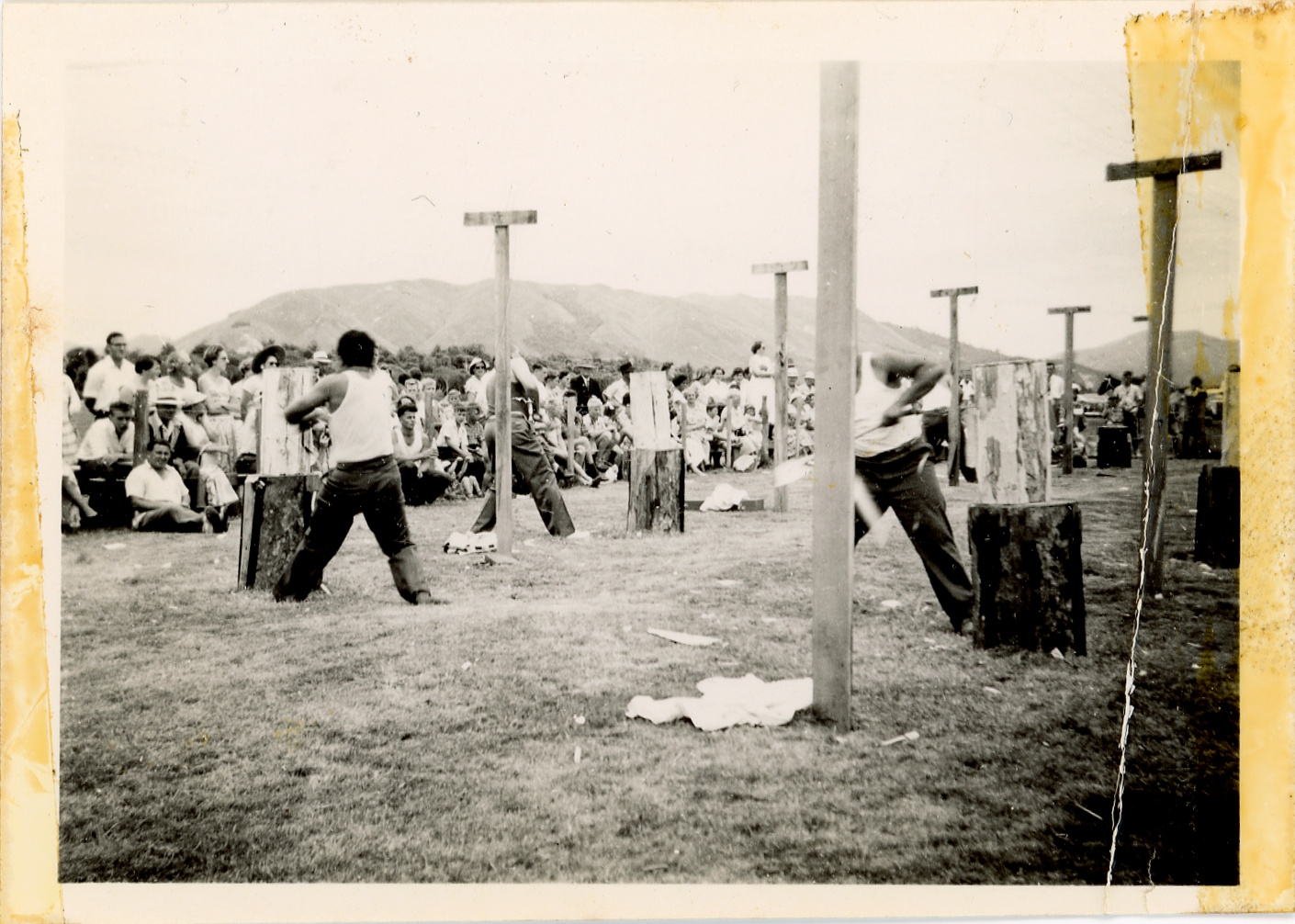 Axemen's Association Scrapbook; Waikanae; 1958 