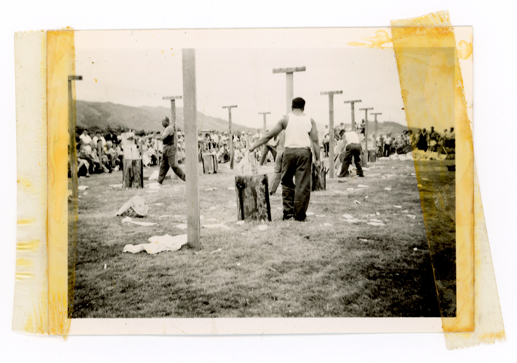 Axemen's Association Scrapbook; Waikanae; 1958 
