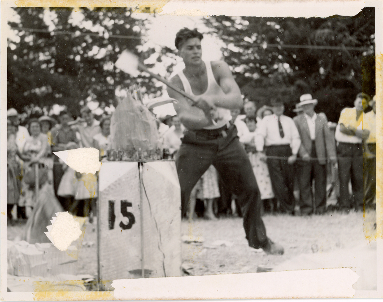 Axemen's Association Scrapbook; Waipukurau; 1958 