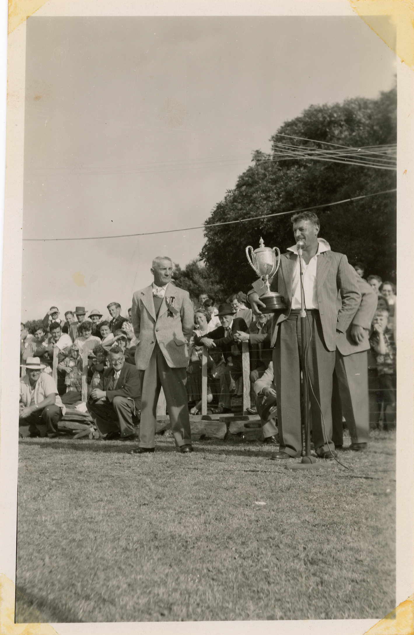 Axemen's Association Scrapbook; Axemen event; ca. 1950s