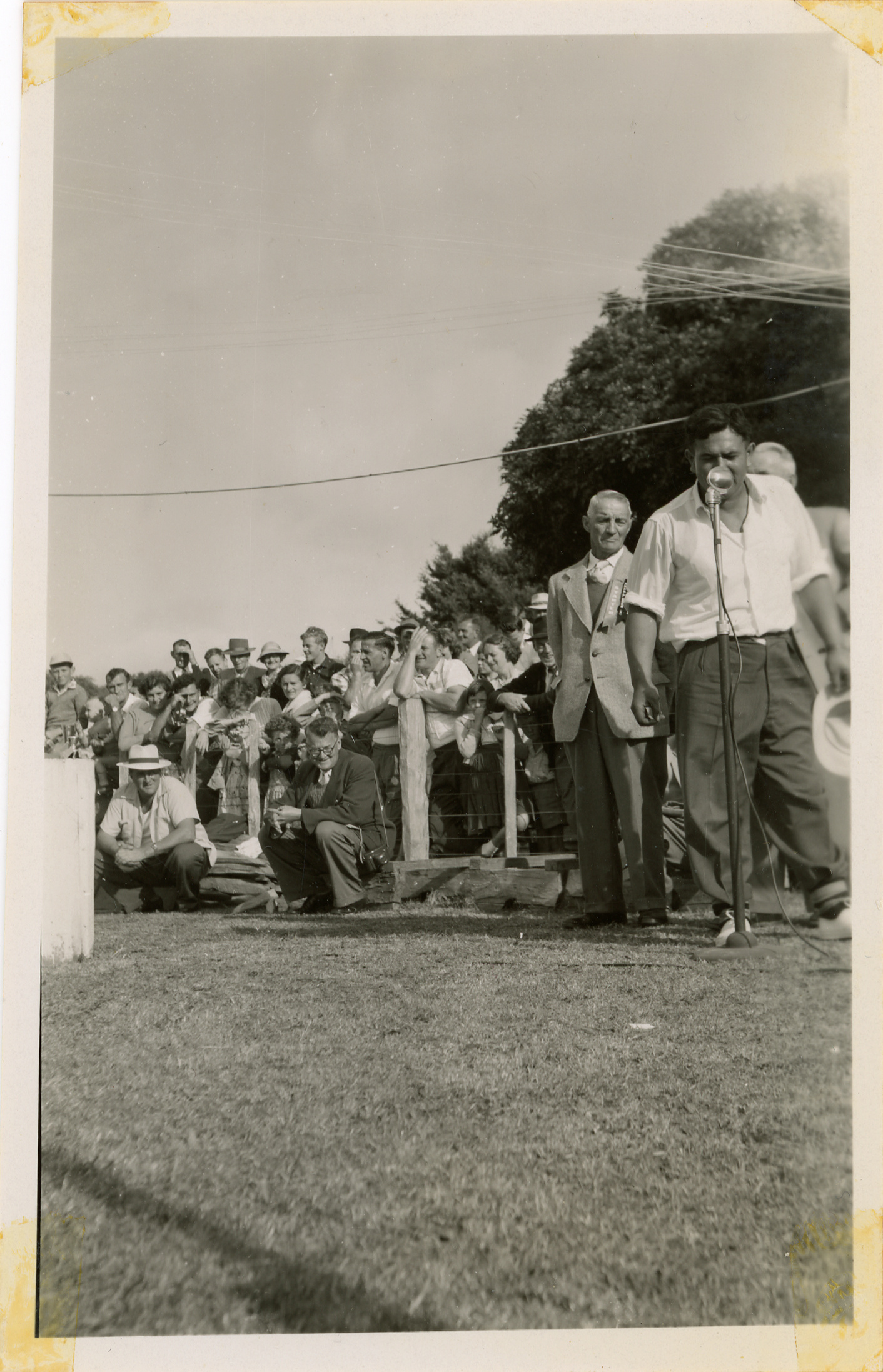 Axemen's Association Scrapbook; Axemen event; ca. 1950s