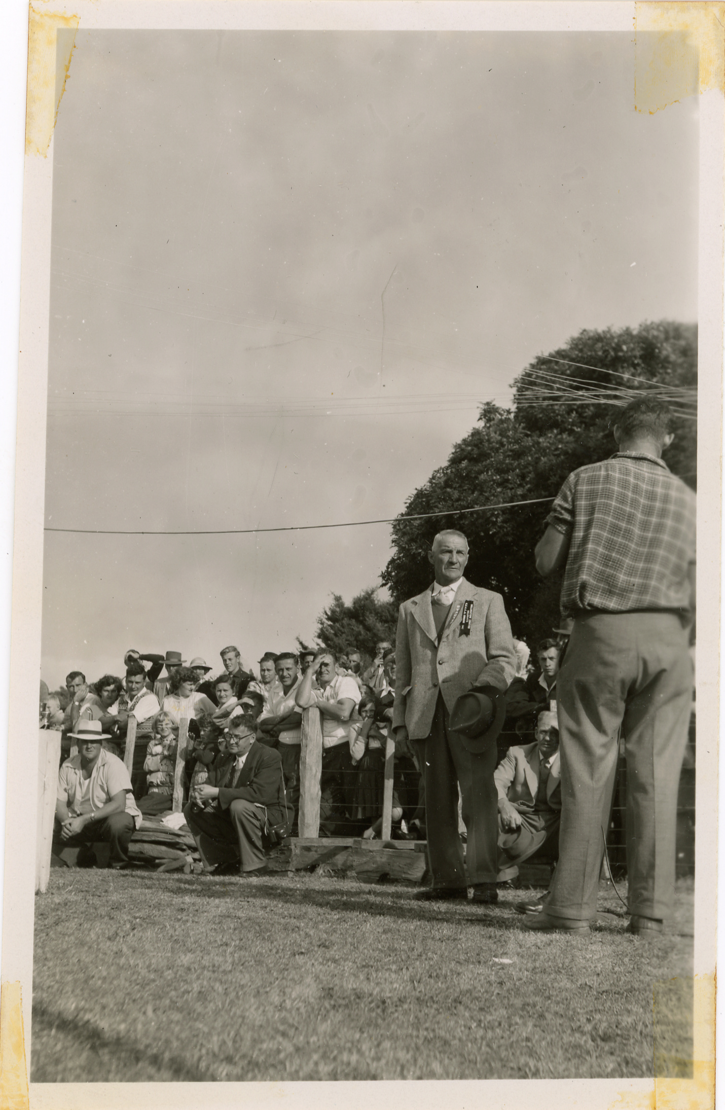 Axemen's Association Scrapbook; Axemen event; ca. 1950s 