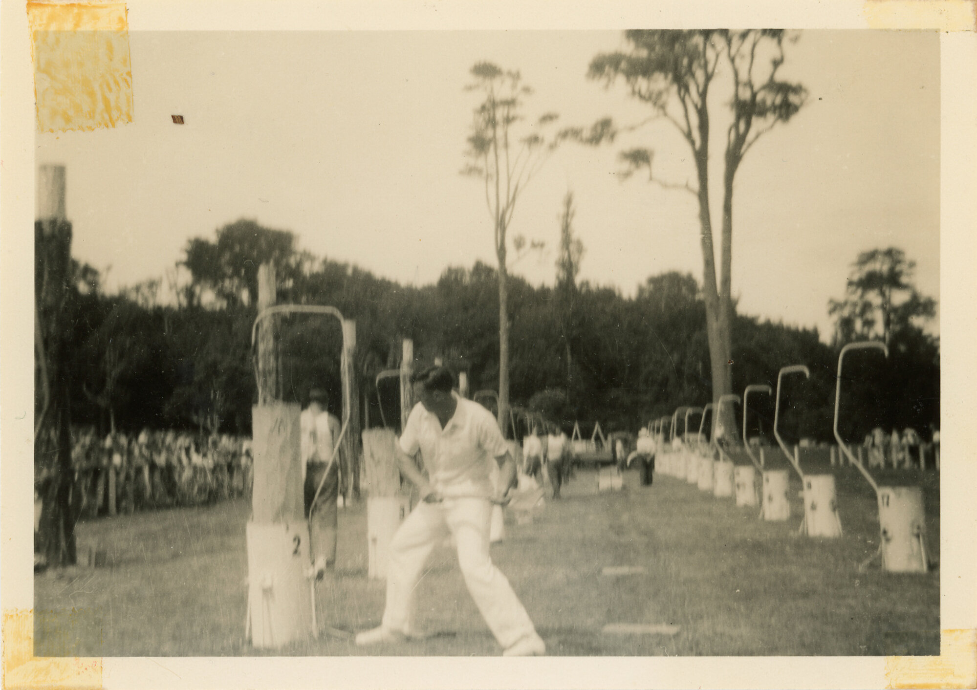 Axemen's Association Scrapbook; Barton's Bush; 1958 