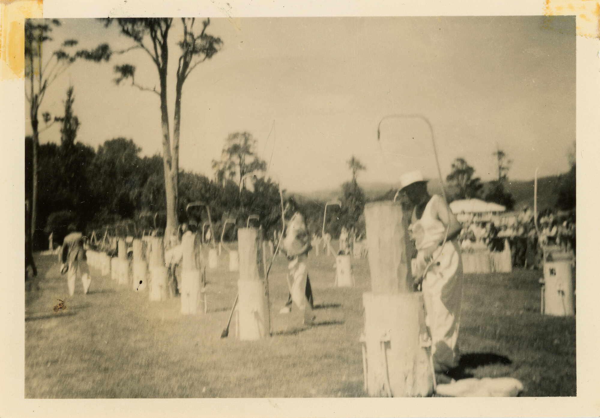 Axemen's Association Scrapbook; Barton's Bush; 1958 