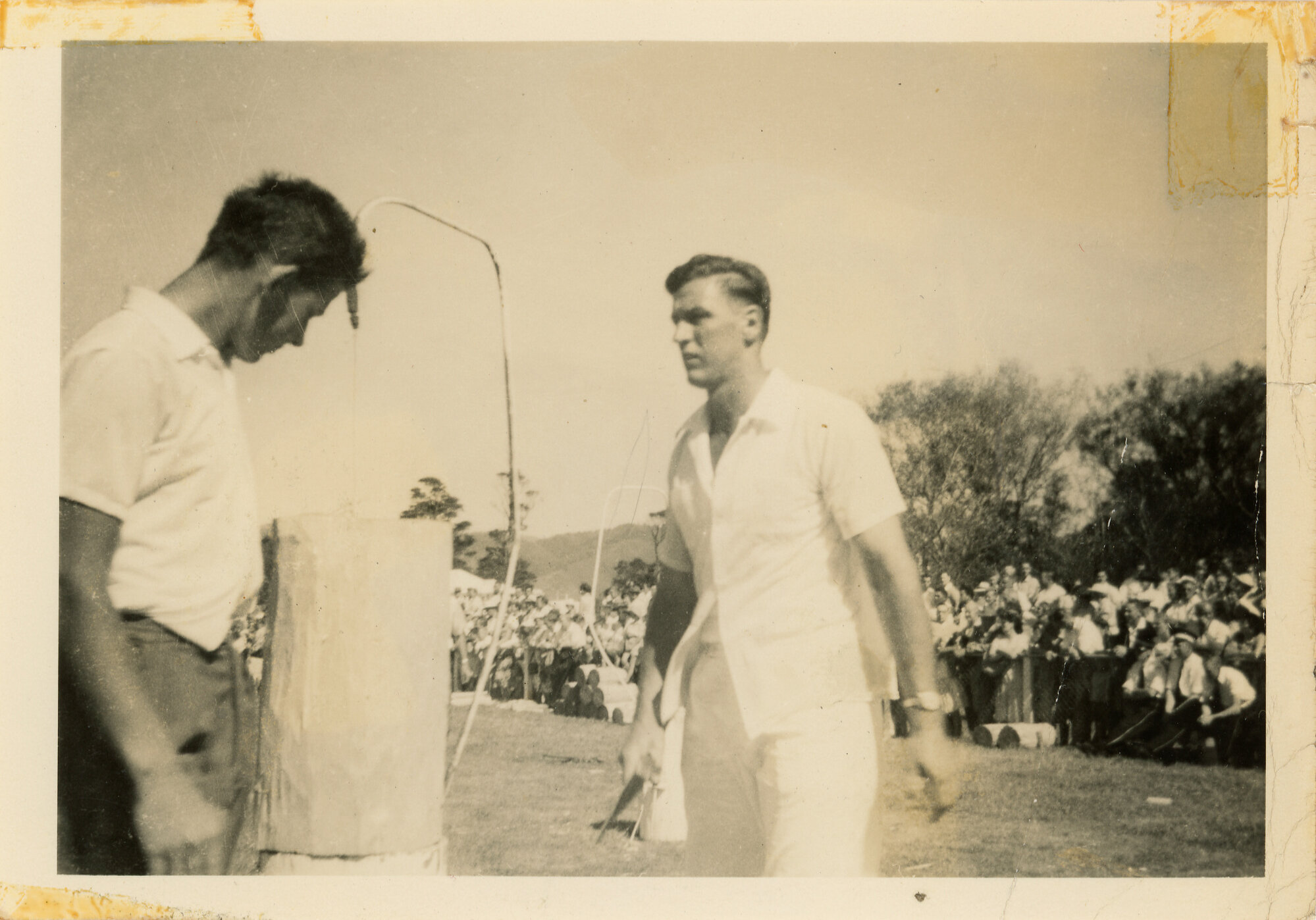 Axemen's Association Scrapbook; Barton's Bush; 1958
