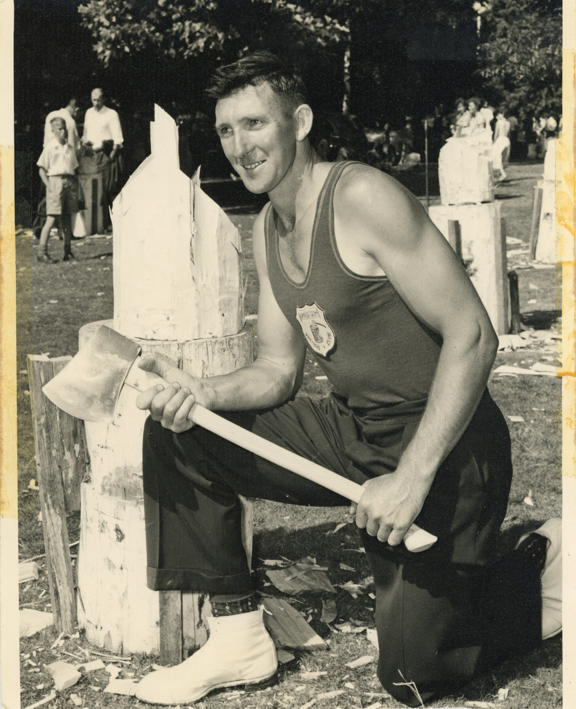 Axemen's Association Scrapbook; E.W. Whiteman; 1959 