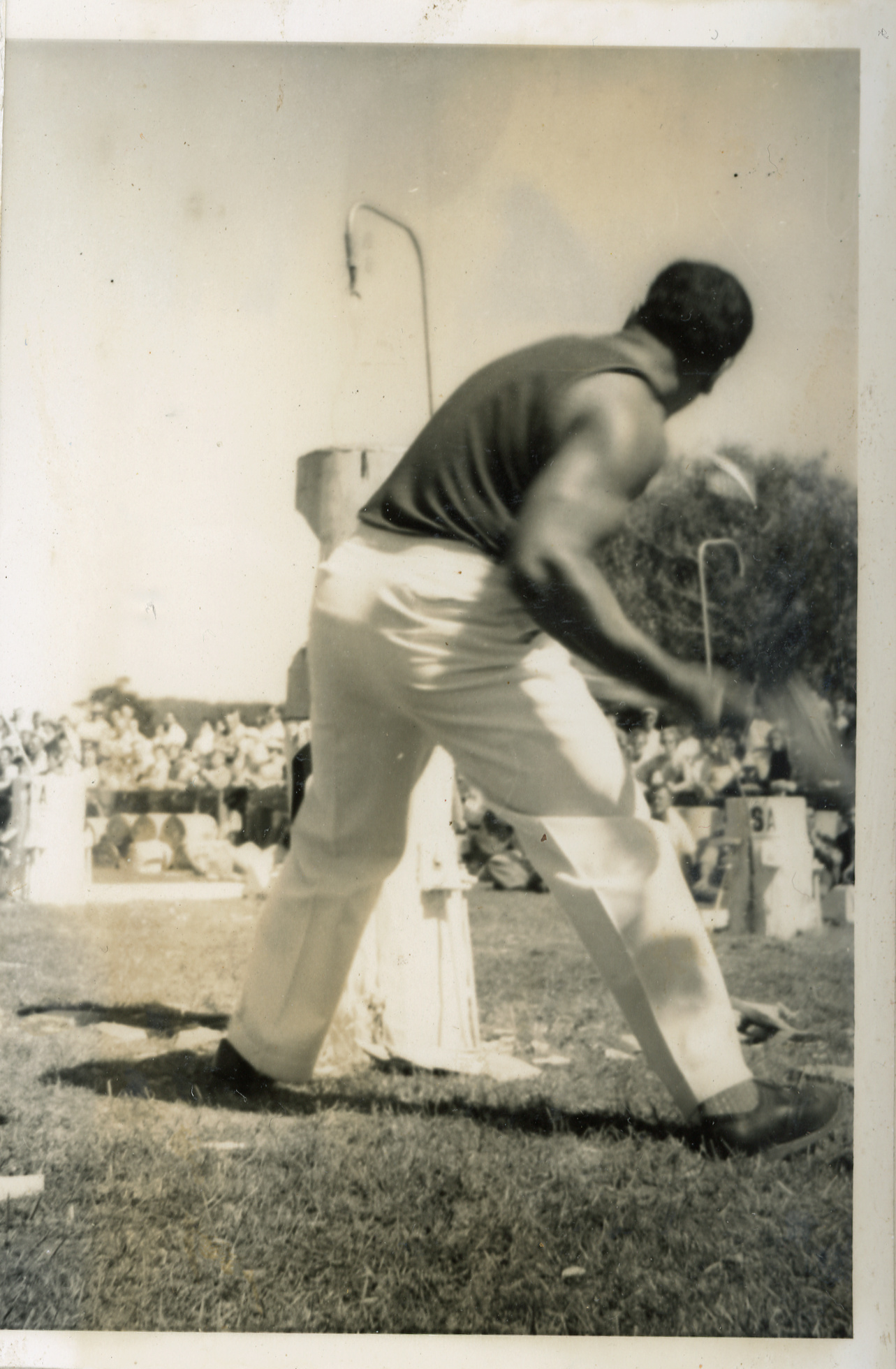 Axemen's Association Scrapbook; Trentham Axemen's Event; ca. 1958 